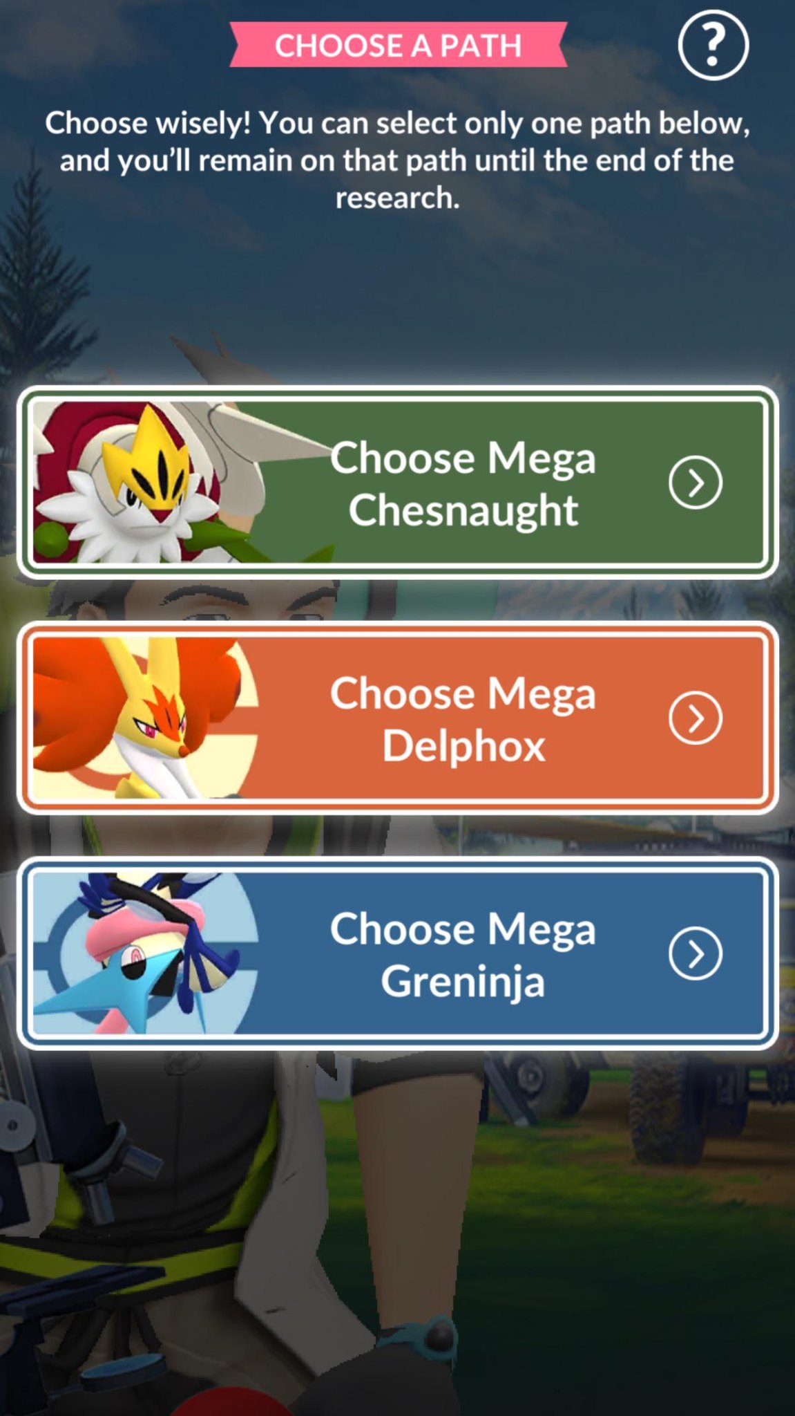 Which one did you choose and why?