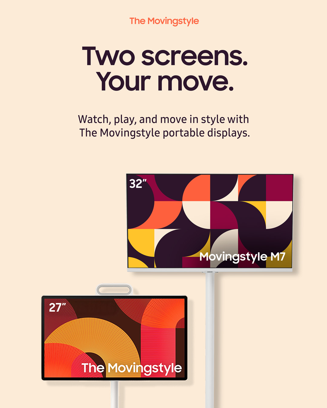 Samsung - Meet The Movingstyle and Movingstyle M7. Bring... | Facebook