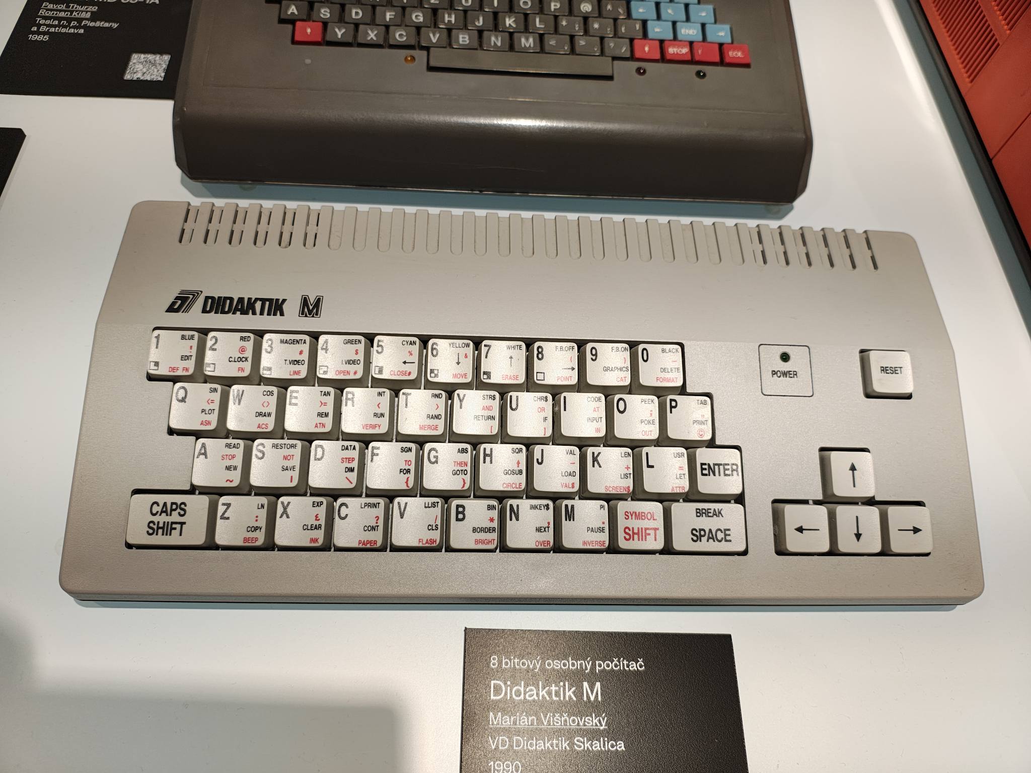Slovakian microcomputers Bratislava, design museum