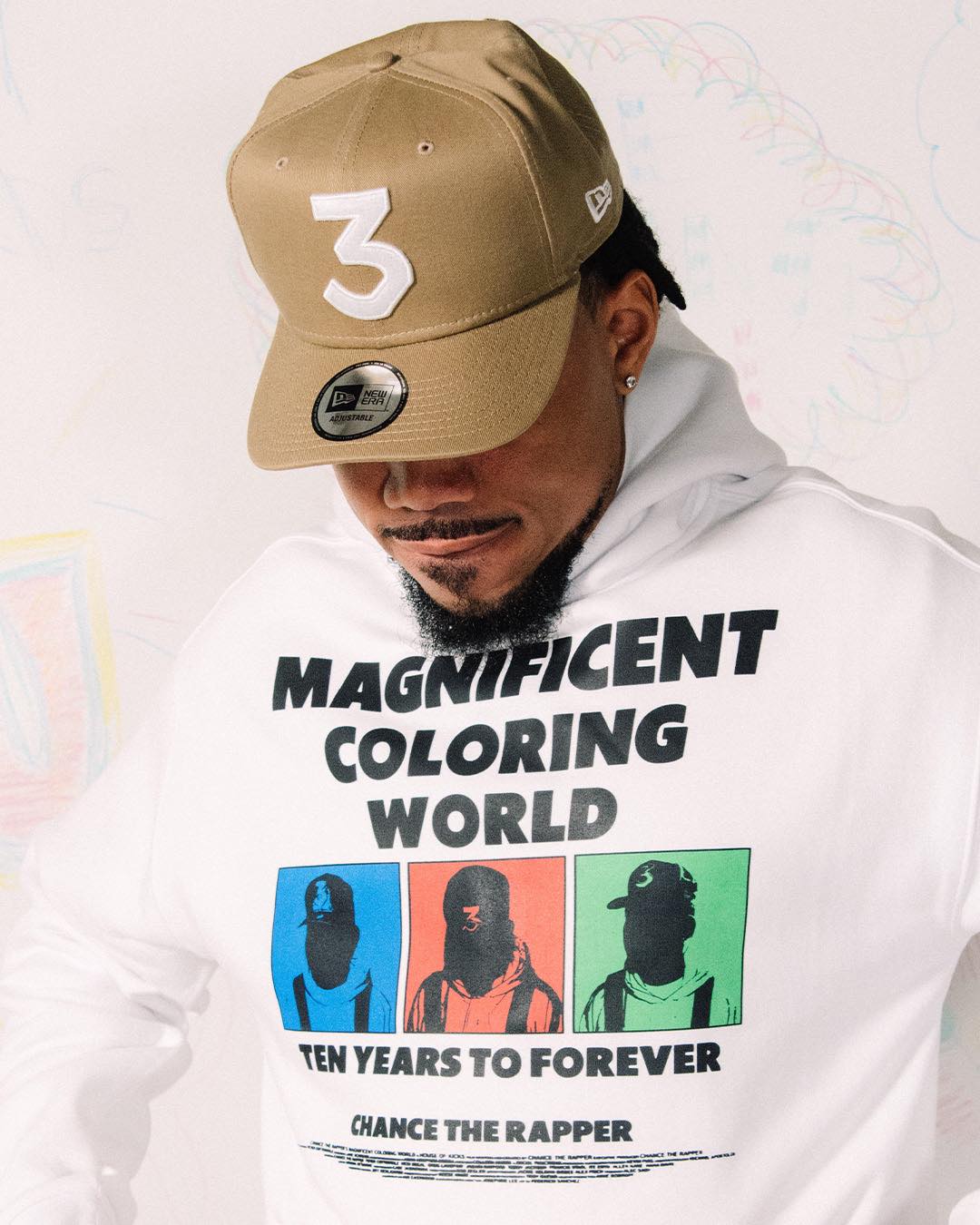 And we back 🎨☁️ Chance the mf'n Rapper's iconic New Era 9FIFTY