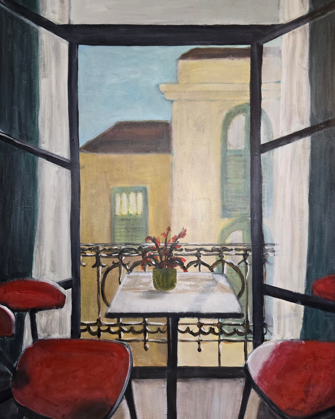 NOW SOLD! thank you Maxine 🙏 Parisienne balcony, ooh la la