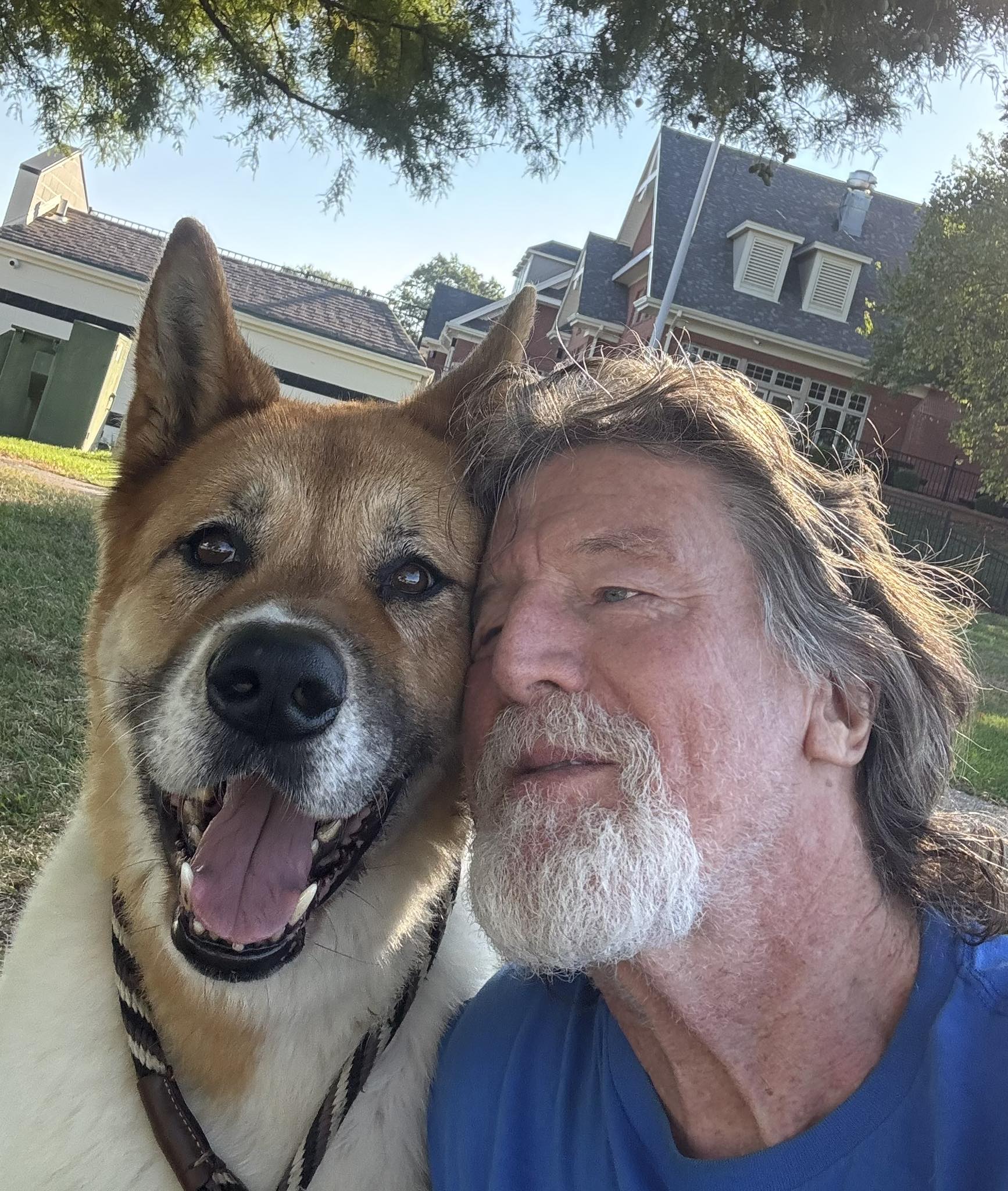 CHAMP - Just a couple of guys in their 70’s hanging out by the lake ...