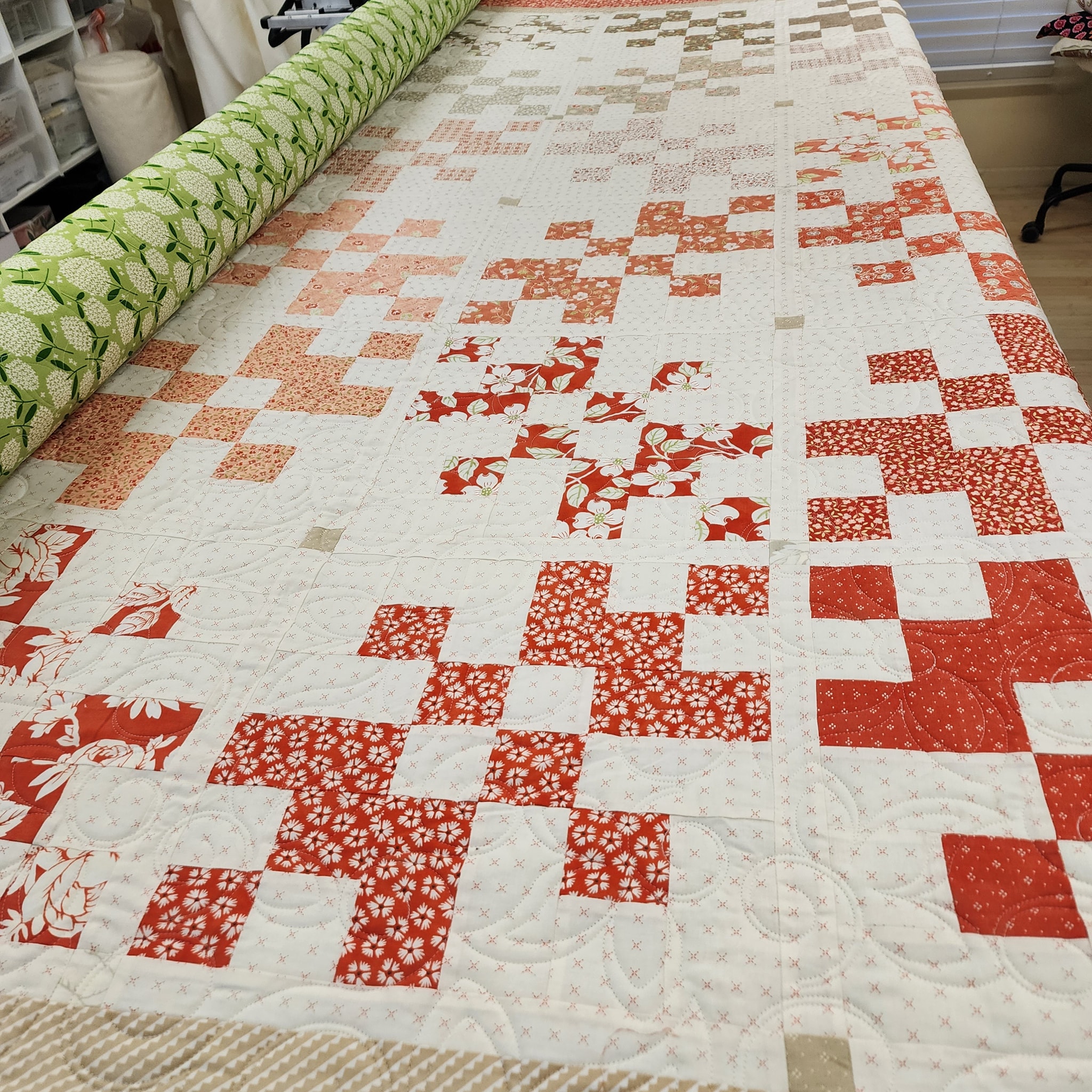A wonderful Jelly Roll quilt... - Jemima's Creative Quilting | Facebook