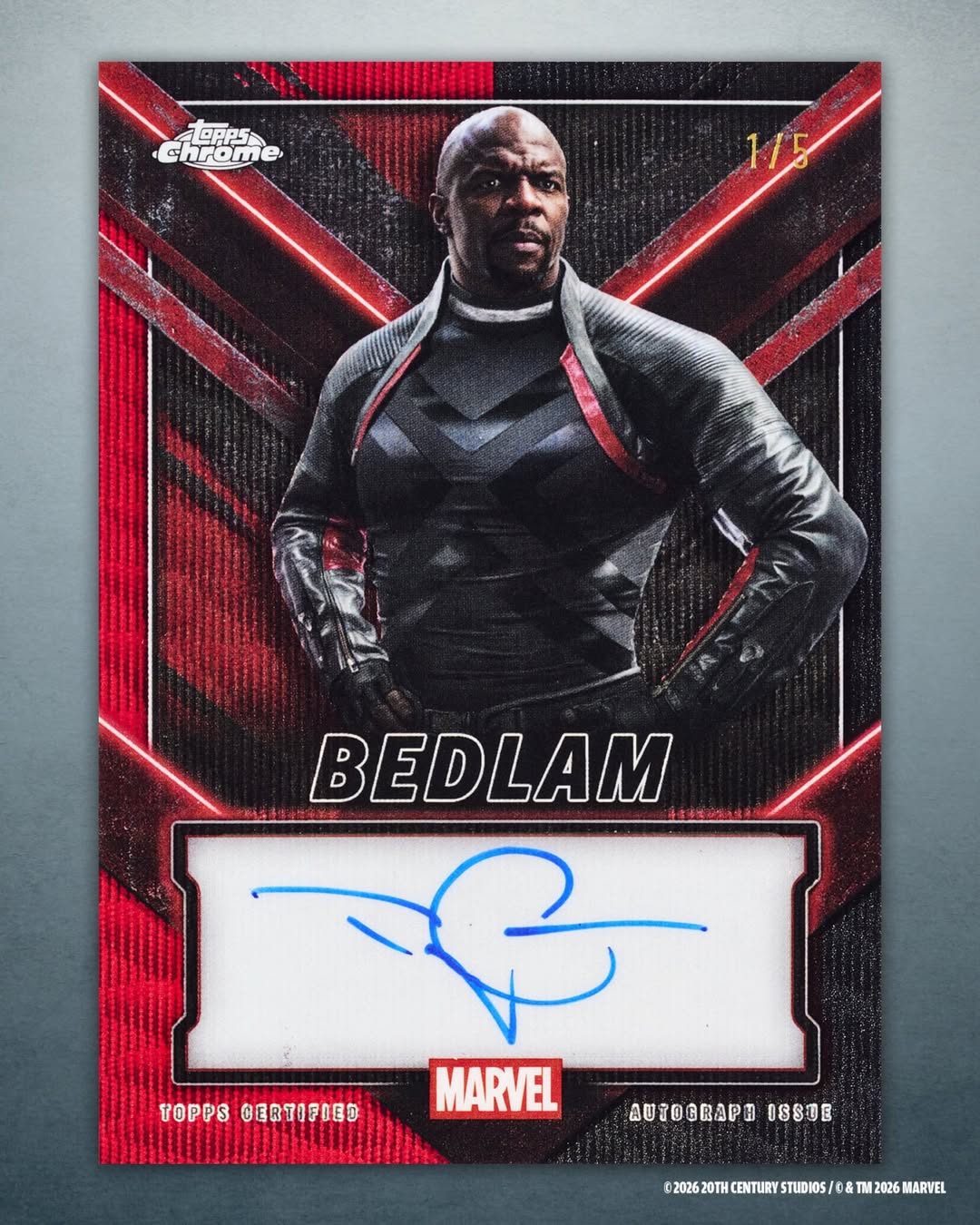 Topps chrome ジェームス・マーベル直筆サイン入りカード Topps chrome