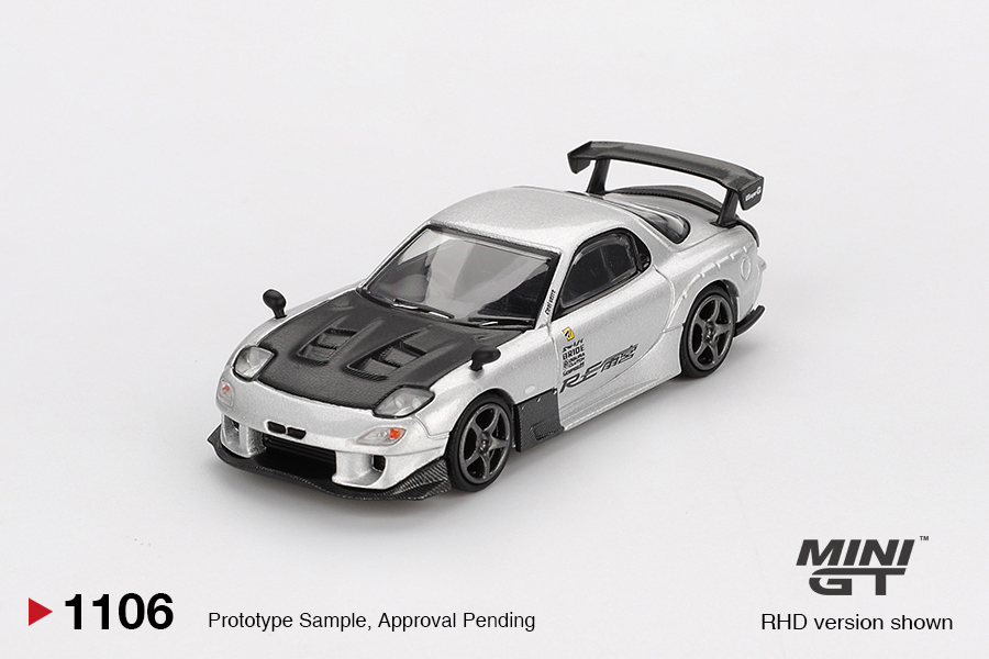 Upcoming Mini GT Estimated release date: Q1 2026 ⚪ Mazda RX-7 RE