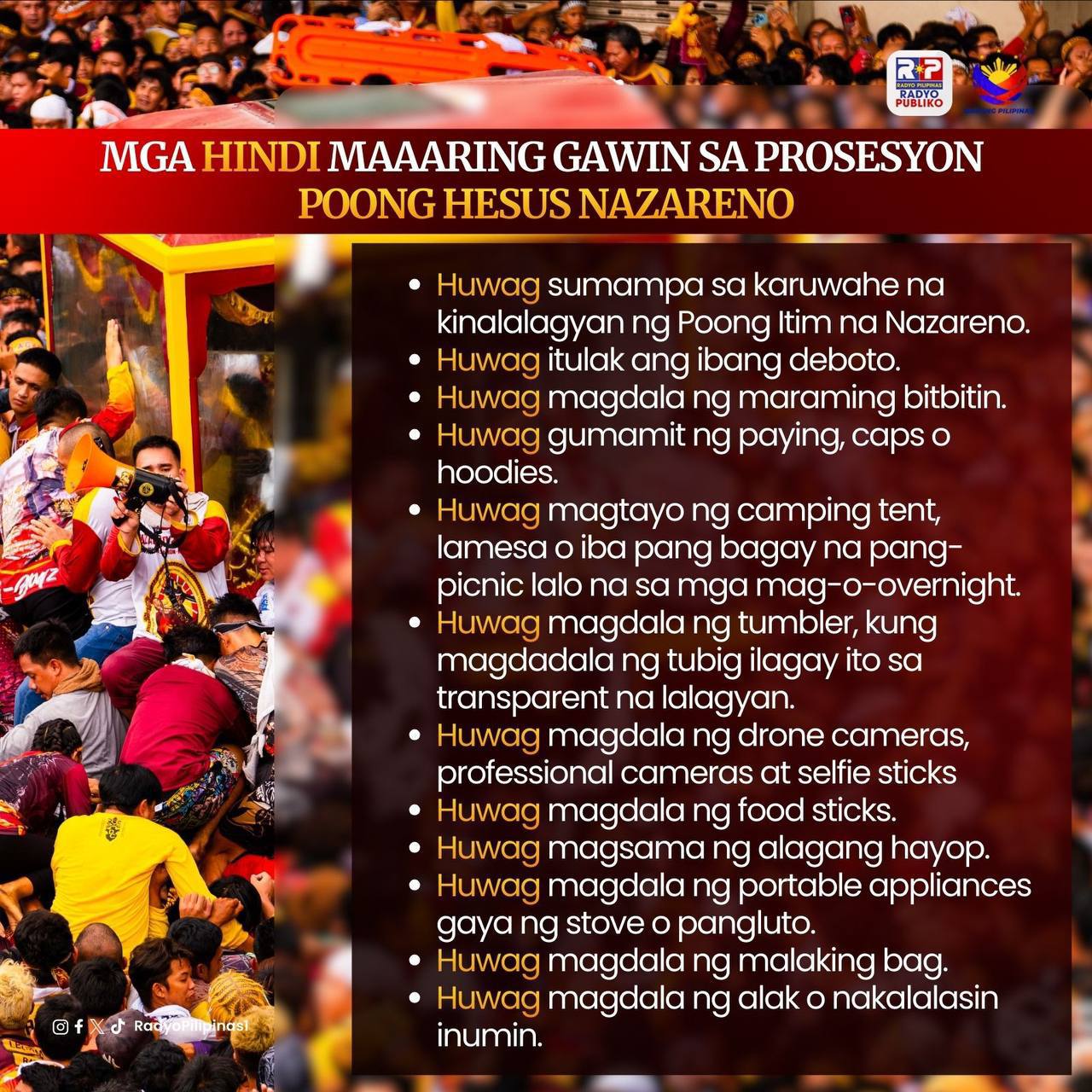 Radyo Pilipinas - BASAHIN | Mga paalala ang pamunuan ng... | Facebook