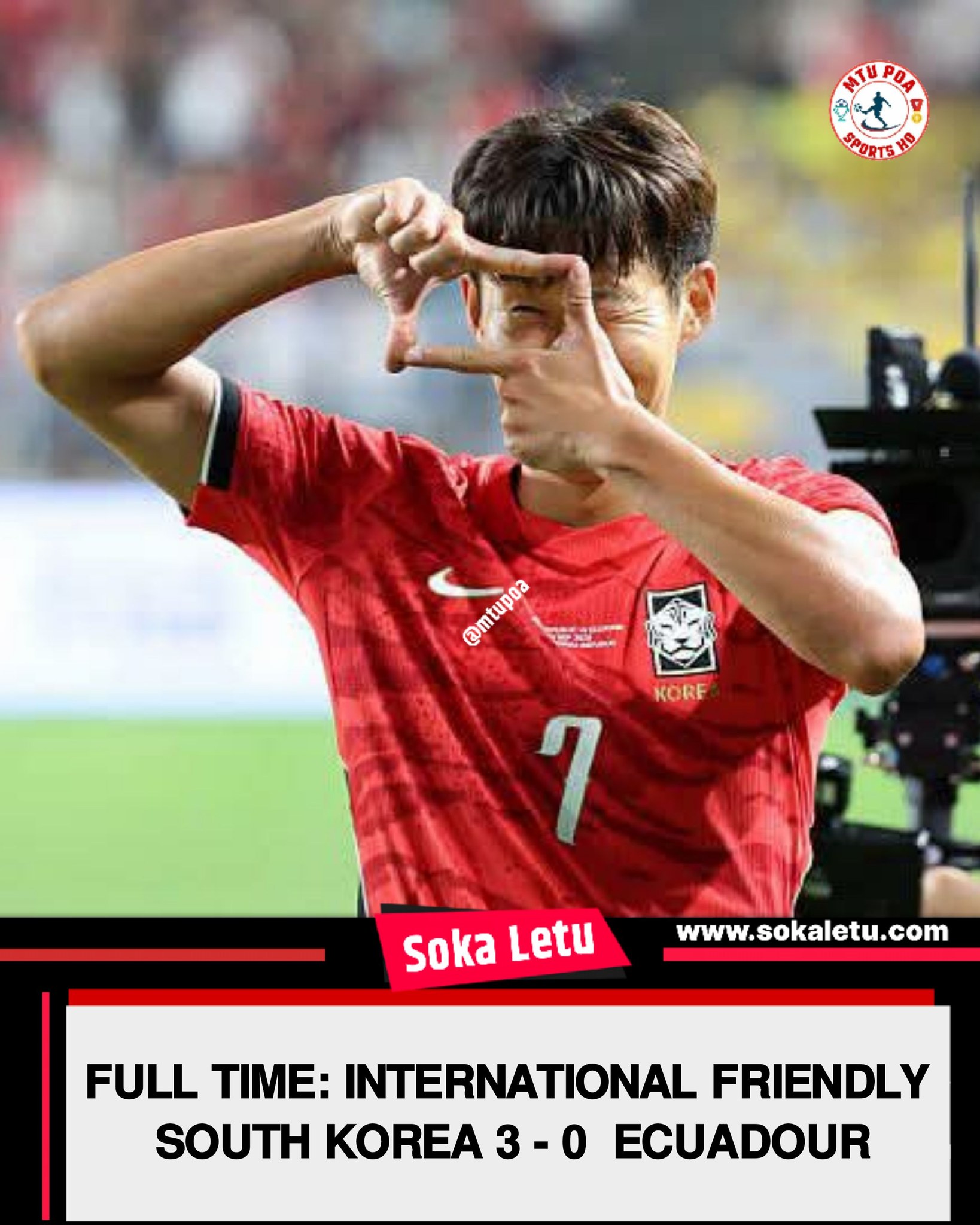 Korea Republic 3-0 Ecuador: Friendly Match Recap