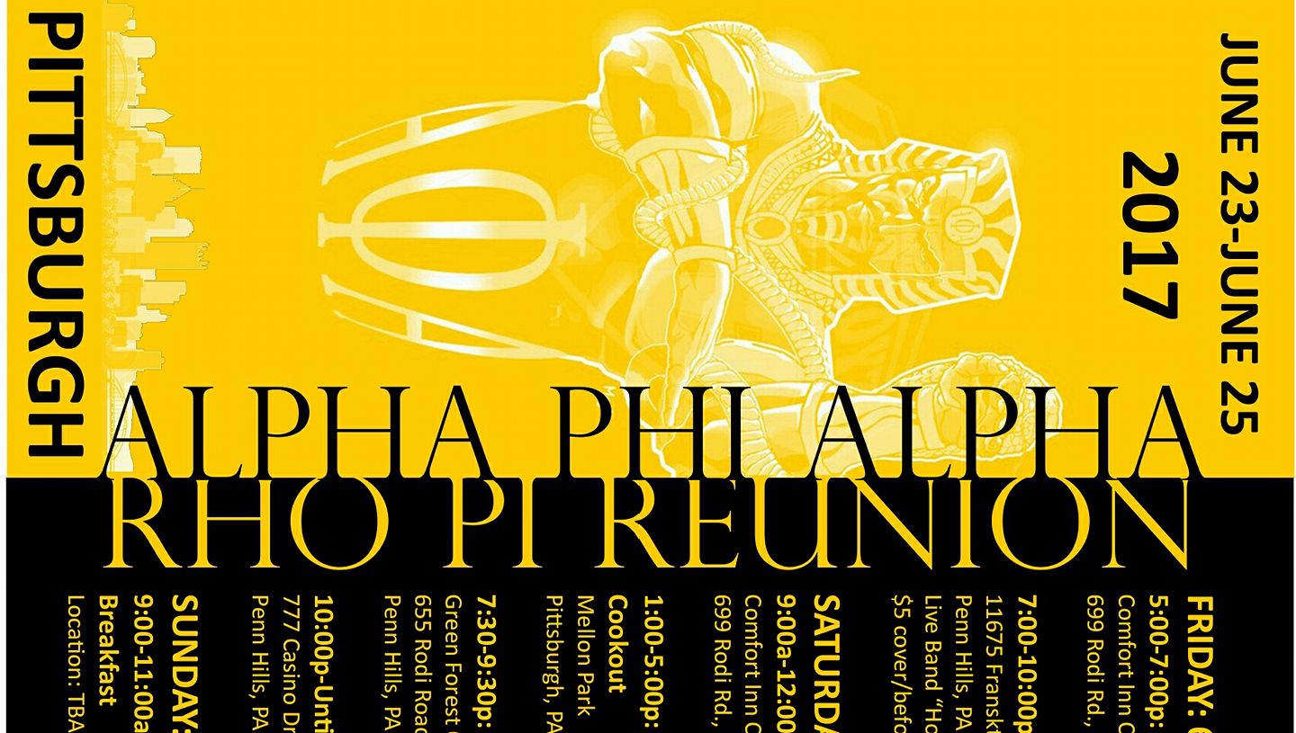 Rho Pi Chapter, Alpha Phi Alpha Fraternity, Inc. | Facebook
