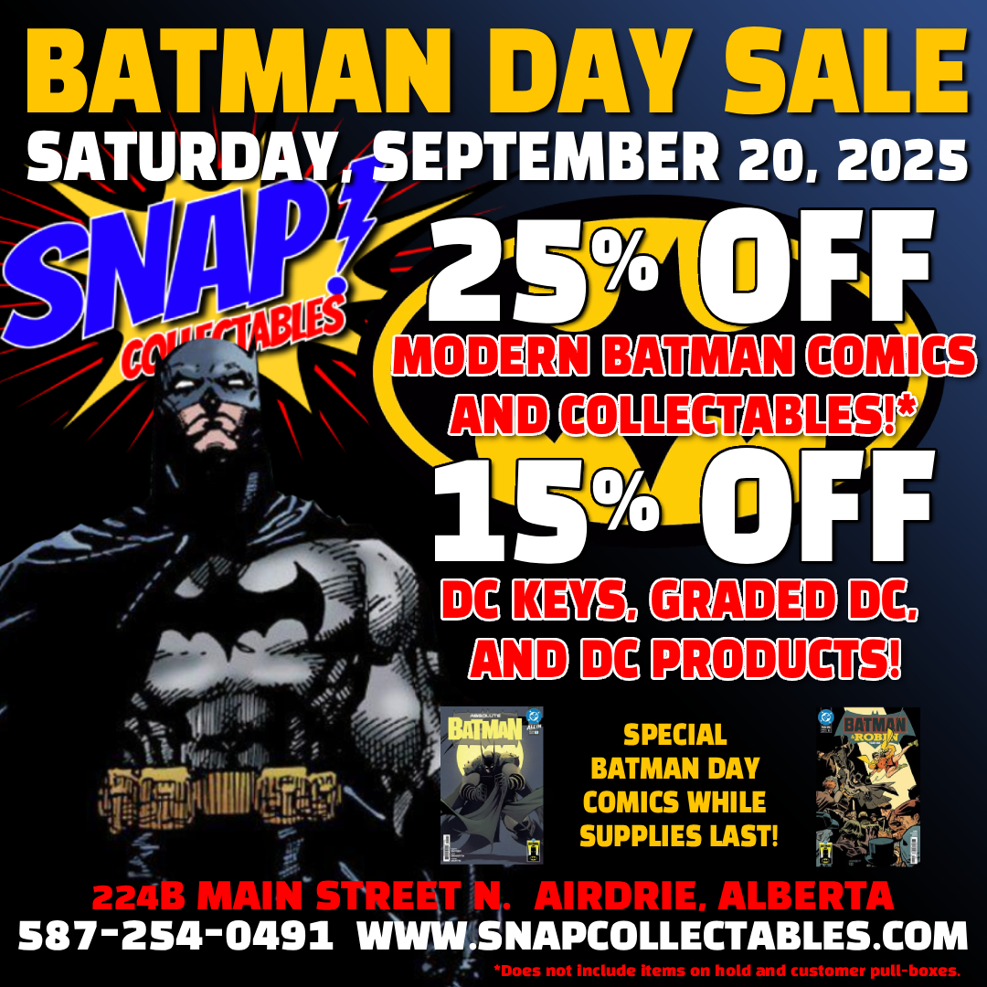 Holy Coolest Day of the Year, Batman!... - Snap Collectables | Facebook