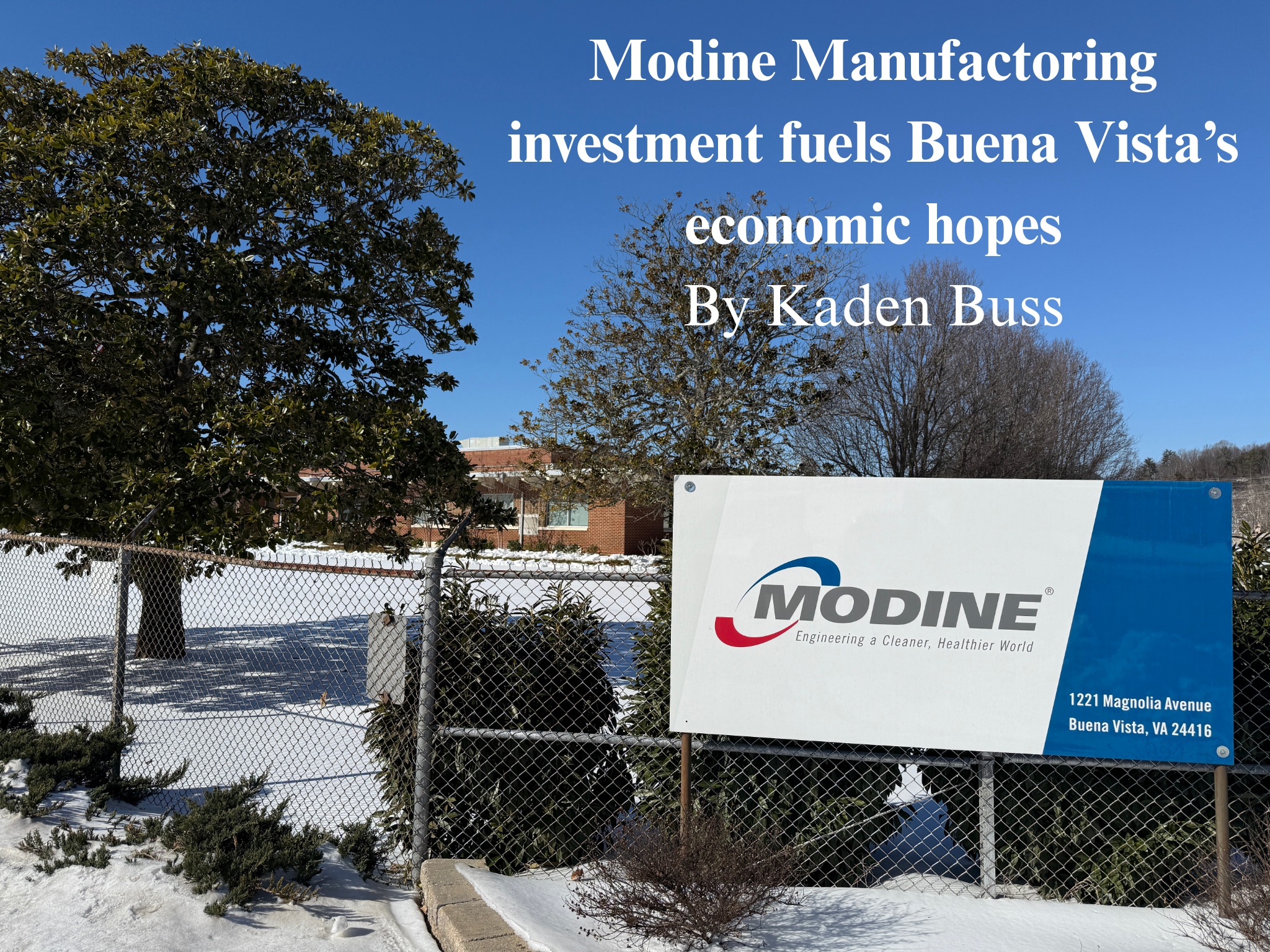 The Rockbridge - Modine is moving its heating headquarters to Buena ...