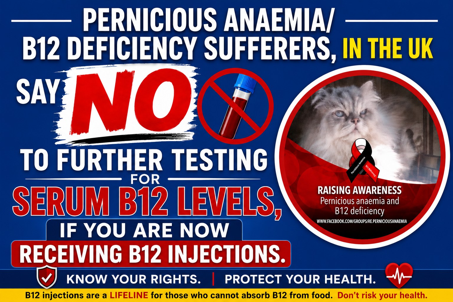 Can I take a blood test for pernicious anemia (PA ) even if I'm on b12 injections? 🤔