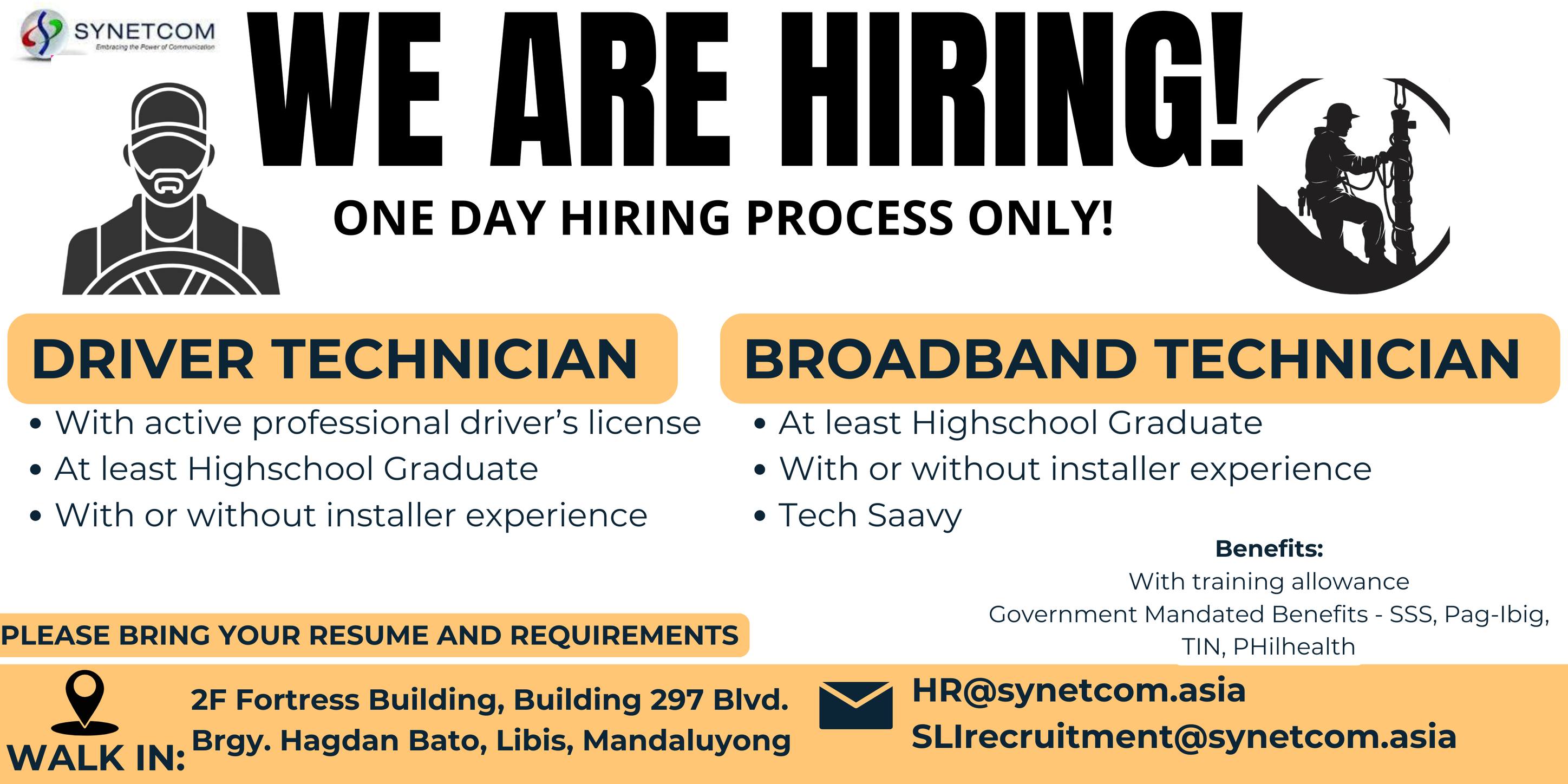 TELECOM WORLD JOB HIRING | # **Urgent Hiring | Facebook