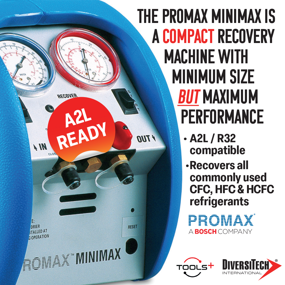 The PROMAX MINIMAX recovery... - DiversiTech International | Facebook