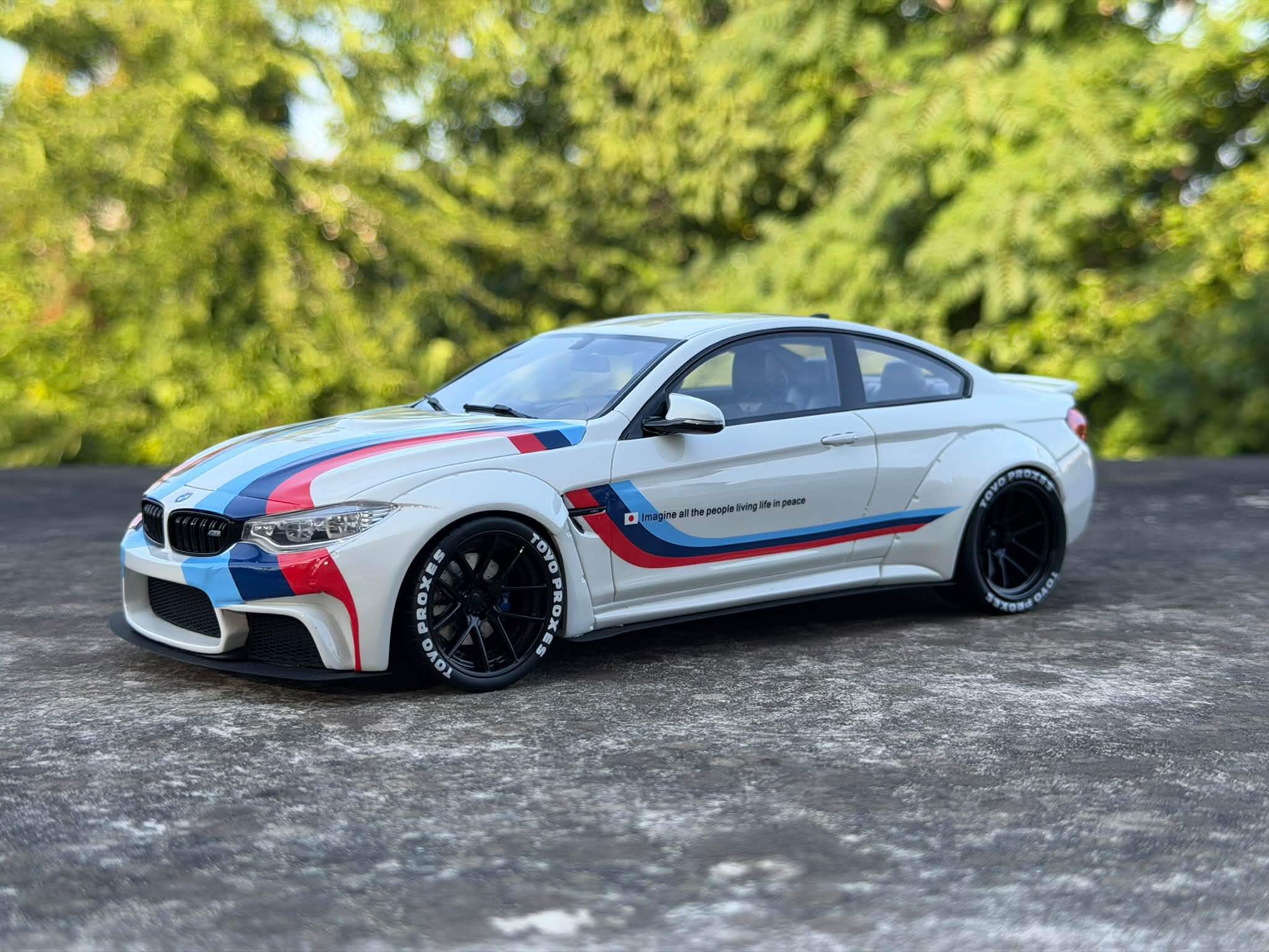 BMW M4 Liberty Walk by GT Spirit 1:18