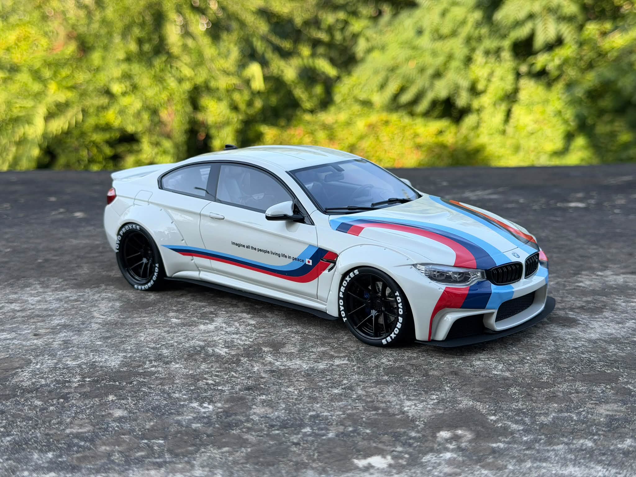 BMW M4 Liberty Walk by GT Spirit 1:18