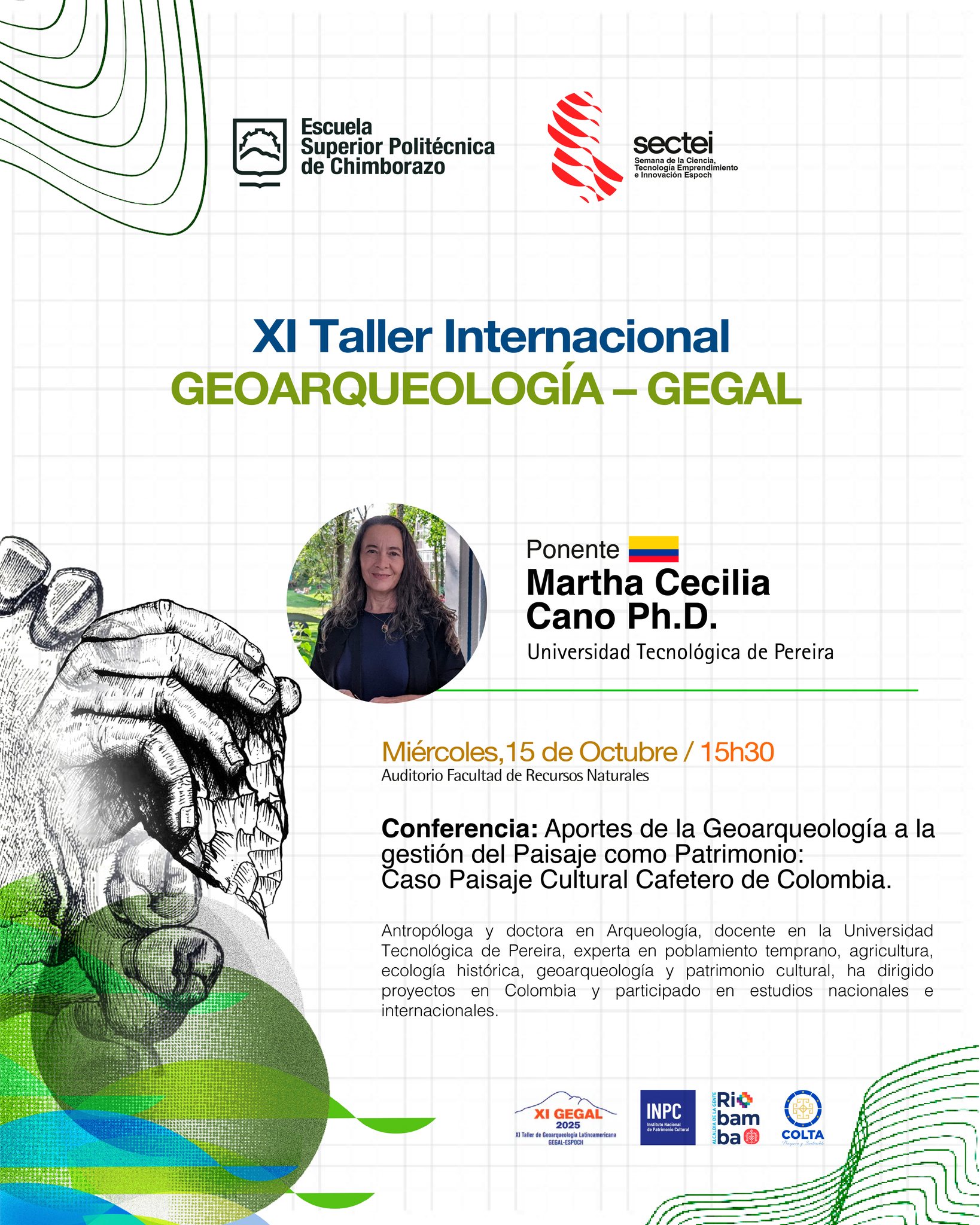 Facultad - XI Taller Internacional de Geoarqueología – GEGAL 📅 Martes ...