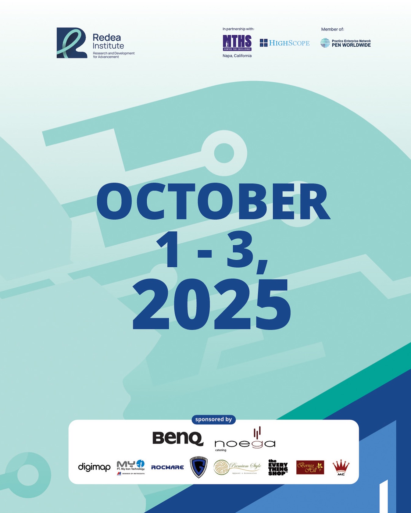 Sekolah - Are you ready for the 2025 Redea International Conference? 🌍 ...