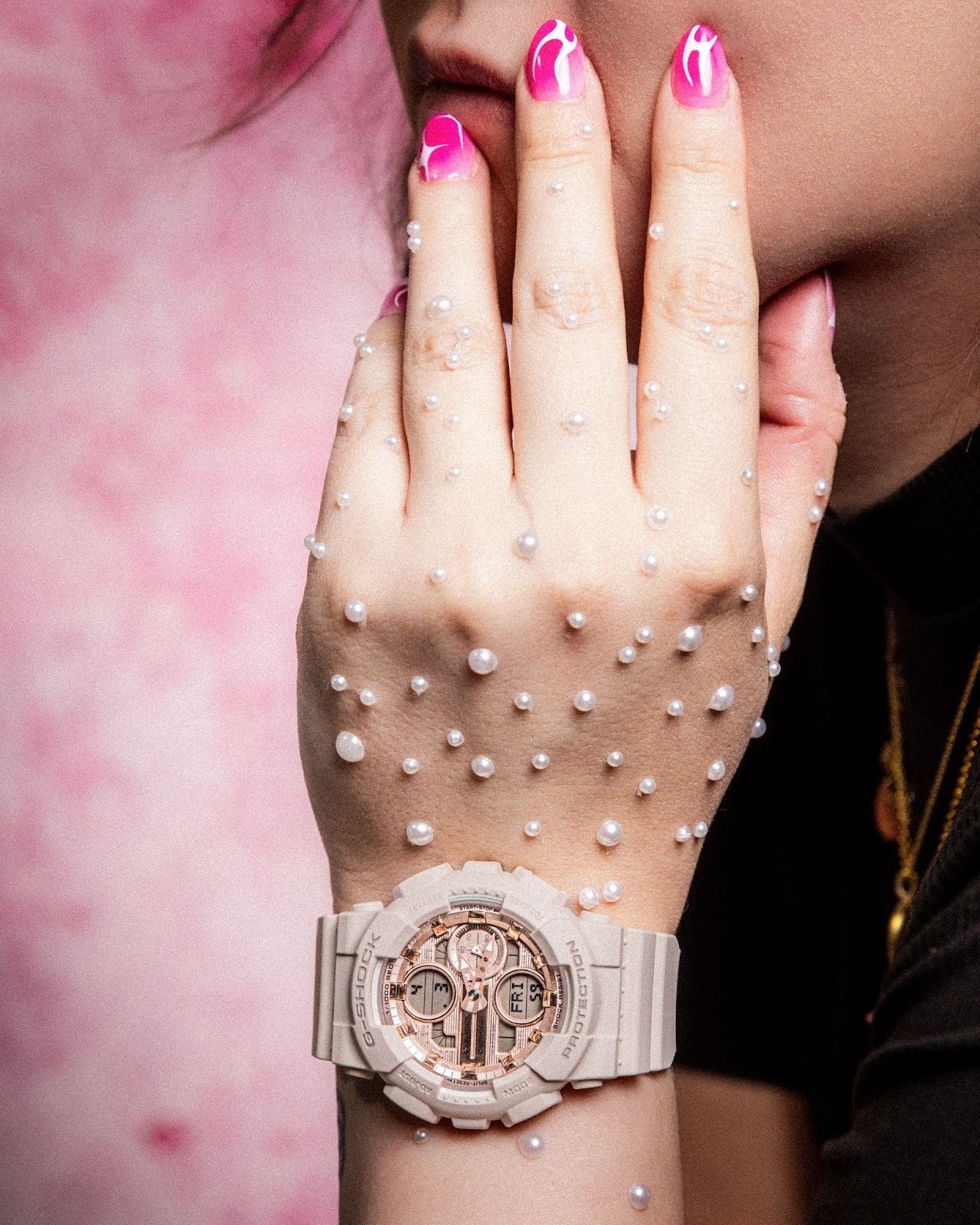 CASIO - Delicate, yet powerful. ? A bold pink moment with 