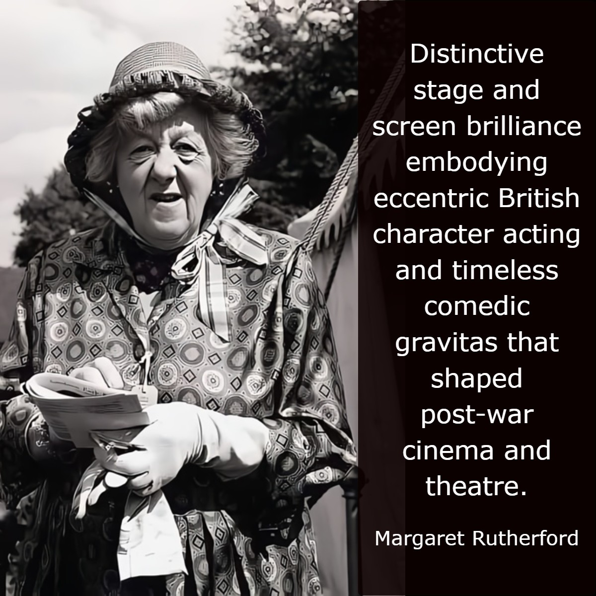Classic - Dame Margaret Rutherford remains one of the most distinctive ...