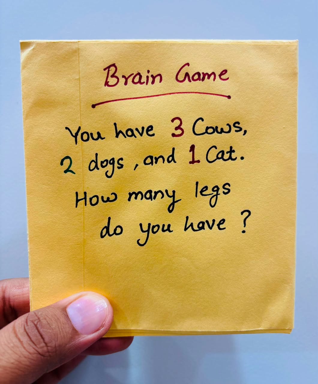 My Numbers, My Friends 我が数、我が友よ : 数論への招待 💡 Think You're Smart? Prove It With This Puzzle!