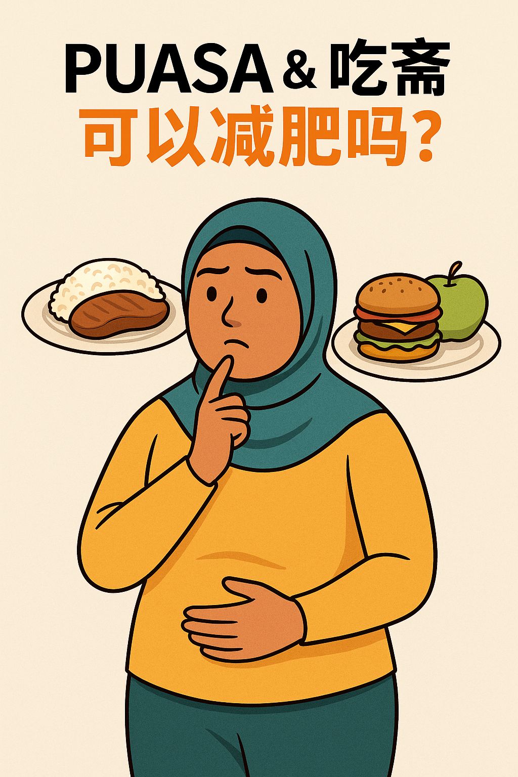Calvin - #Puasa vs 九皇爷 #吃斋： 一年两次，全马最“瘦”的季节？ . 每年到了某些时候， 你会发现办公室开始流行两种问候 ...