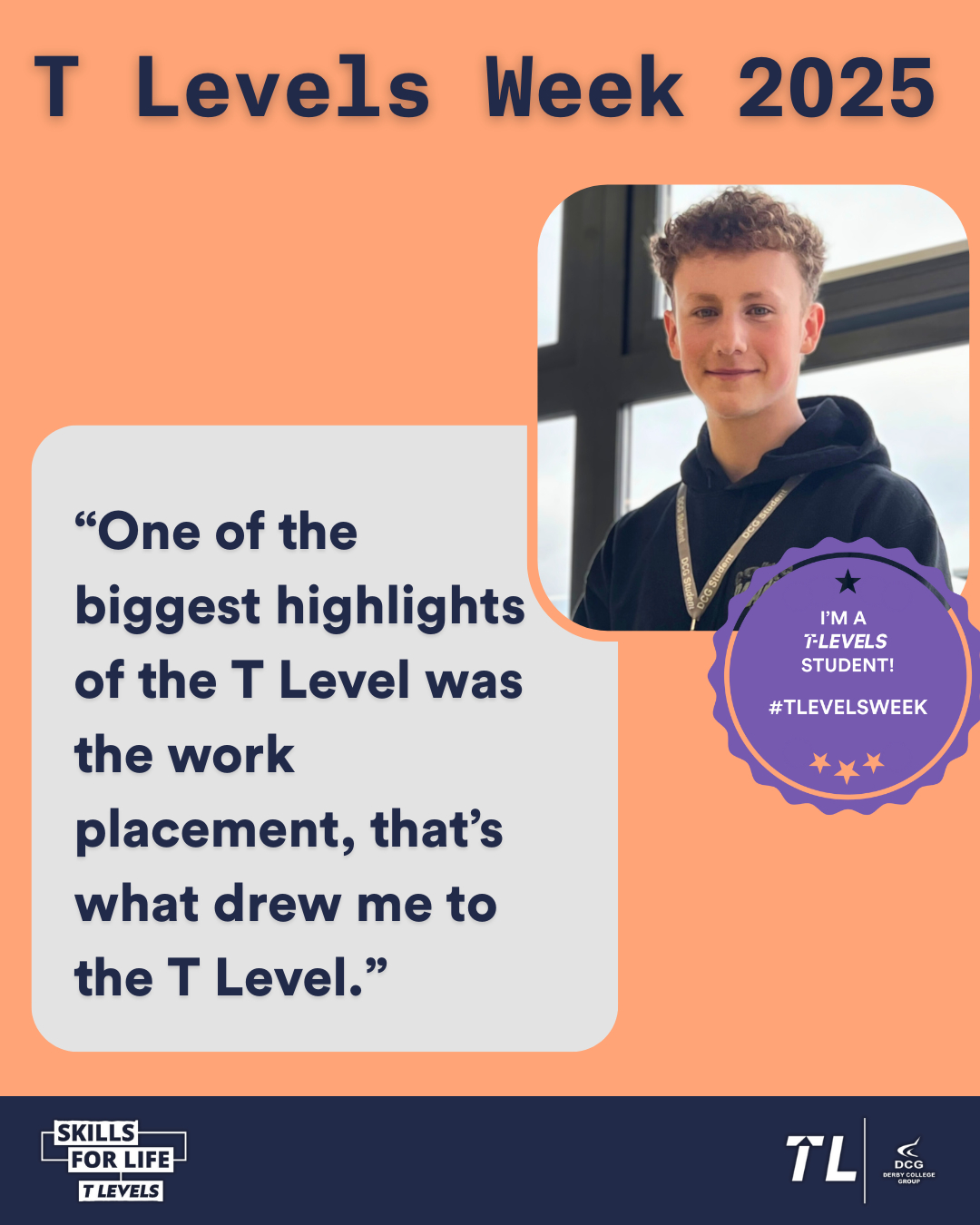 Derby - 🎉 It’s T Levels Week! We’re celebrating how T Levels open doors ...