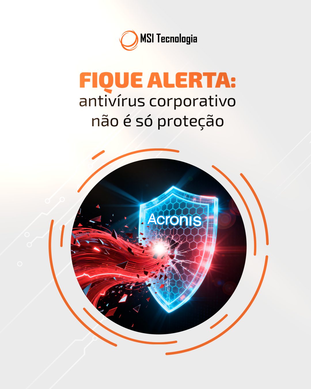 MSI - No cenário atual, onde cada clique pode ser uma porta de entrada ...