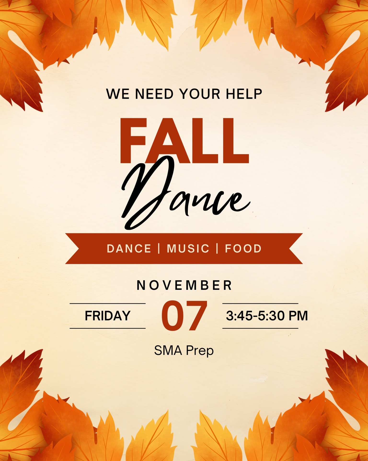 Sarasota - 💃 Fall Dance – November 7th Get ready to dance the night ...