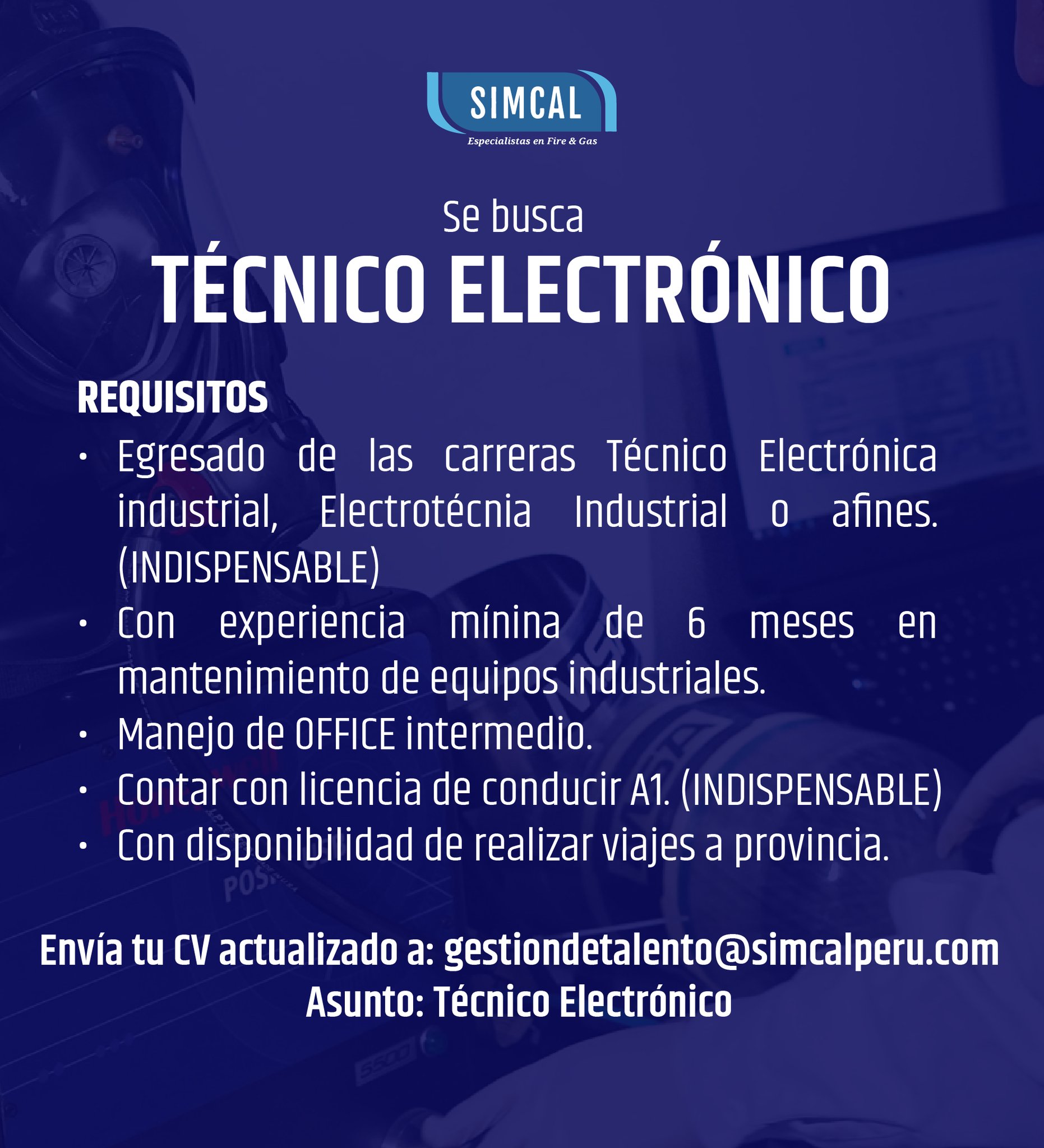 SIMCAL SAC - 🚨 ¡Estamos en búsqueda de talento! 🚨 En... | Facebook
