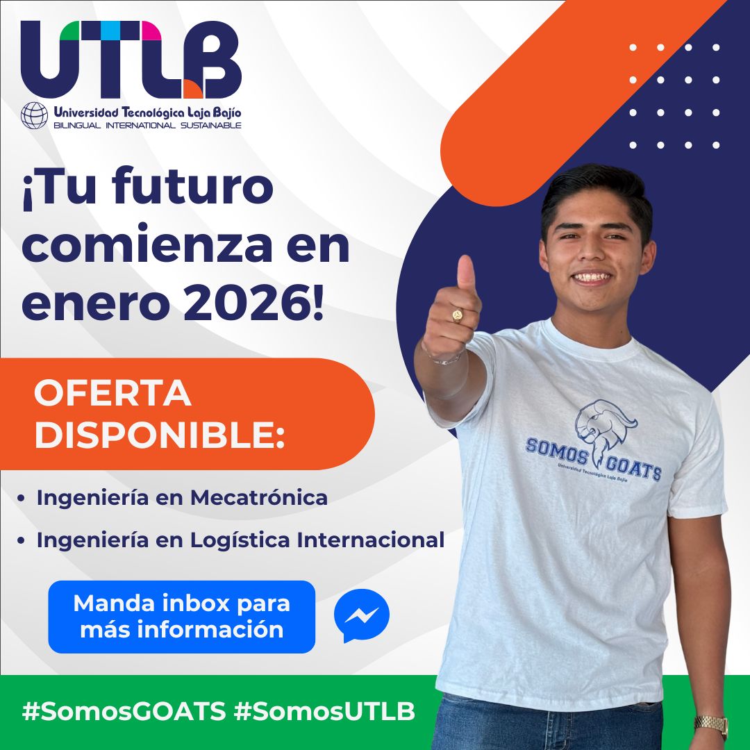 Universidad - 🎓💚 ¡𝐓𝐮 𝐟𝐮𝐭𝐮𝐫𝐨 𝐜𝐨𝐦𝐢𝐞𝐧𝐳𝐚 𝐞𝐧 𝐞𝐧𝐞𝐫𝐨 𝟐𝟎𝟐𝟔! En la UTLB abrimos ...