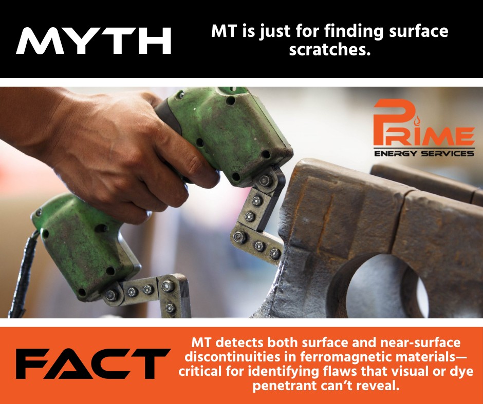 Prime - Surface-level inspection won’t cut it. Magnetic Particle ...