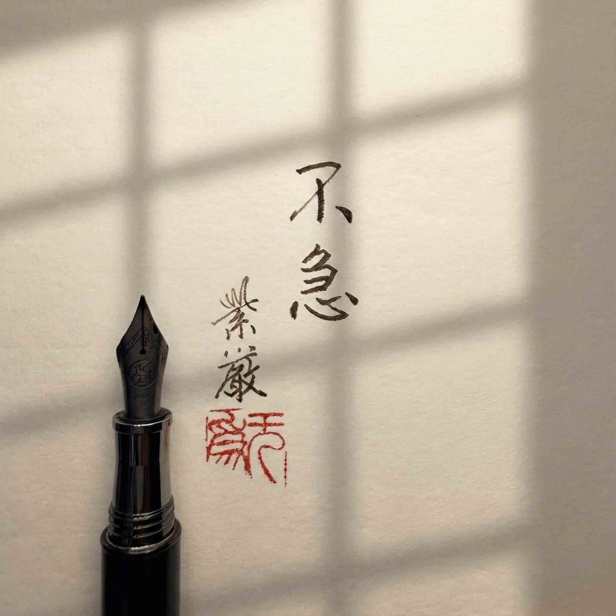 紫嚴導師 - 紫嚴說說〈 不急 〉 不急。 因為生命本來就沒有在趕你。 是你的心， 把一把看不見的鞭子 落在自己身上。 你以為走快一點，就能更 ...