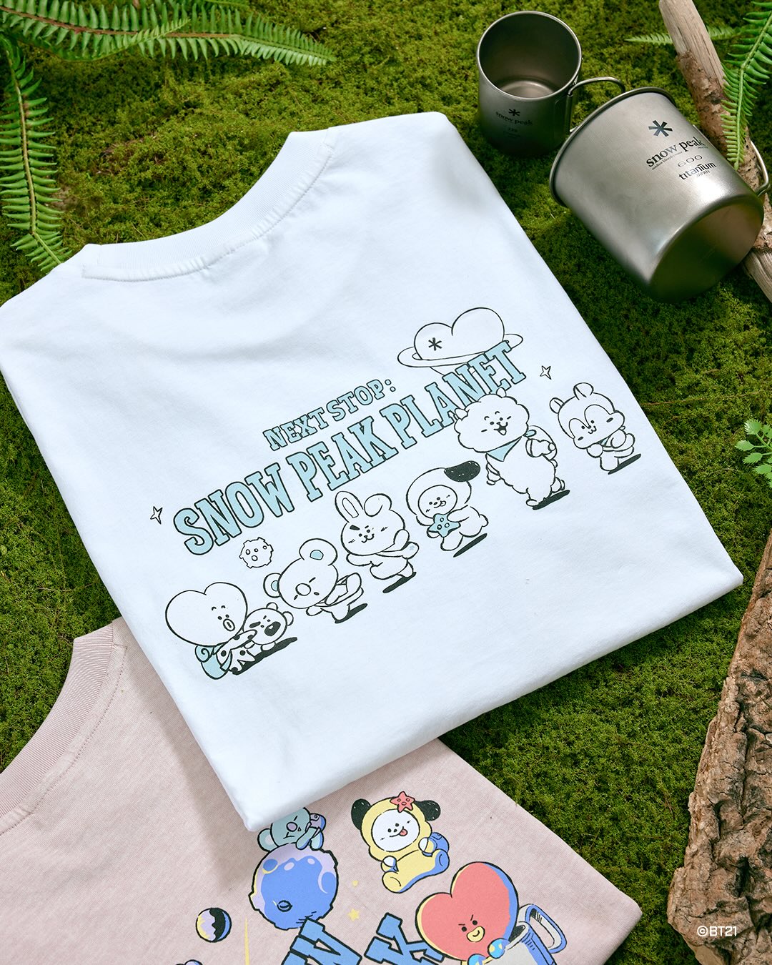 SNOWPEAK with BT21 Adventures in Nature Moments of exploration