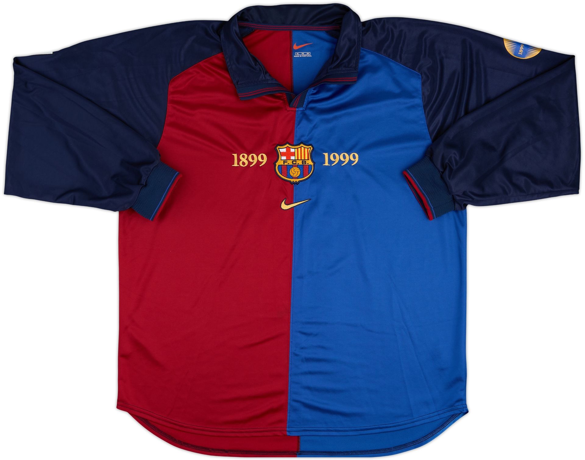 ? NEW AUCTION | Barcelona 1999 Match Issue Home Picked from the 