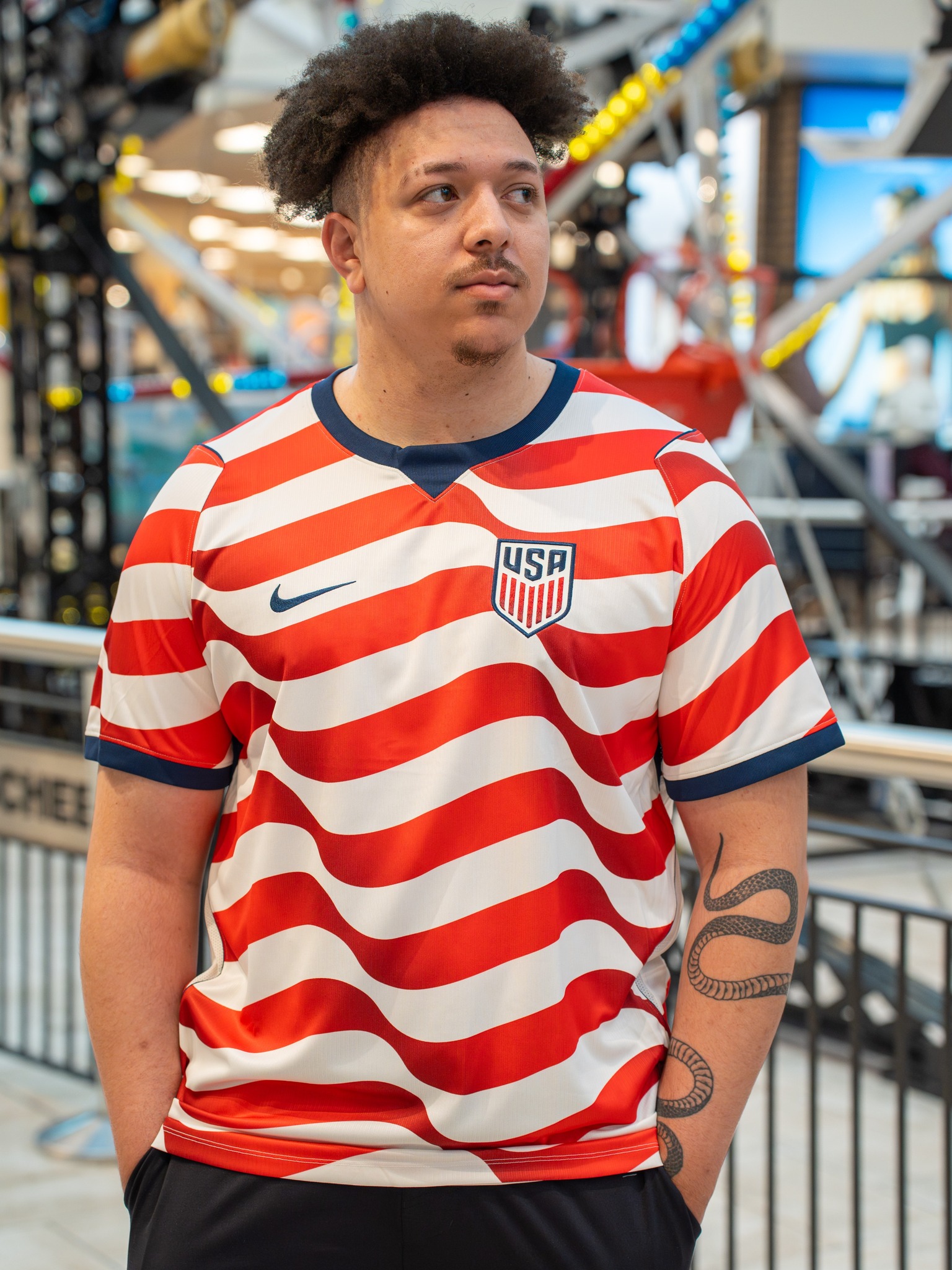 ユニフォーム USAデザイン ホーム&アウェイセット TEAM 【希少】NIKE