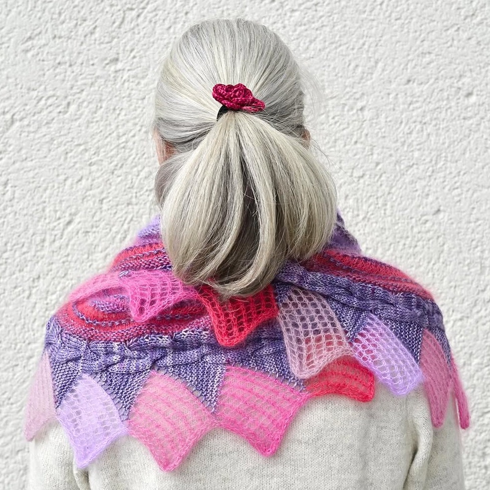 小物 MOHAIR BORDER LONG STOLE I wanted to zoom in on your delicate details of the Mohair Mobile