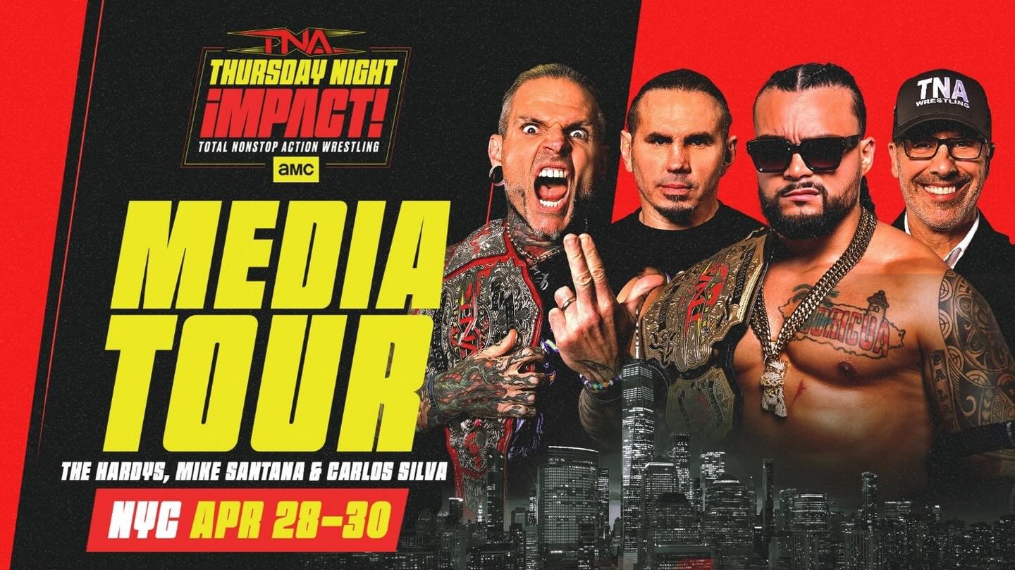 The Hardys join TNA World Champion Mike Santana and TNA Wrestling