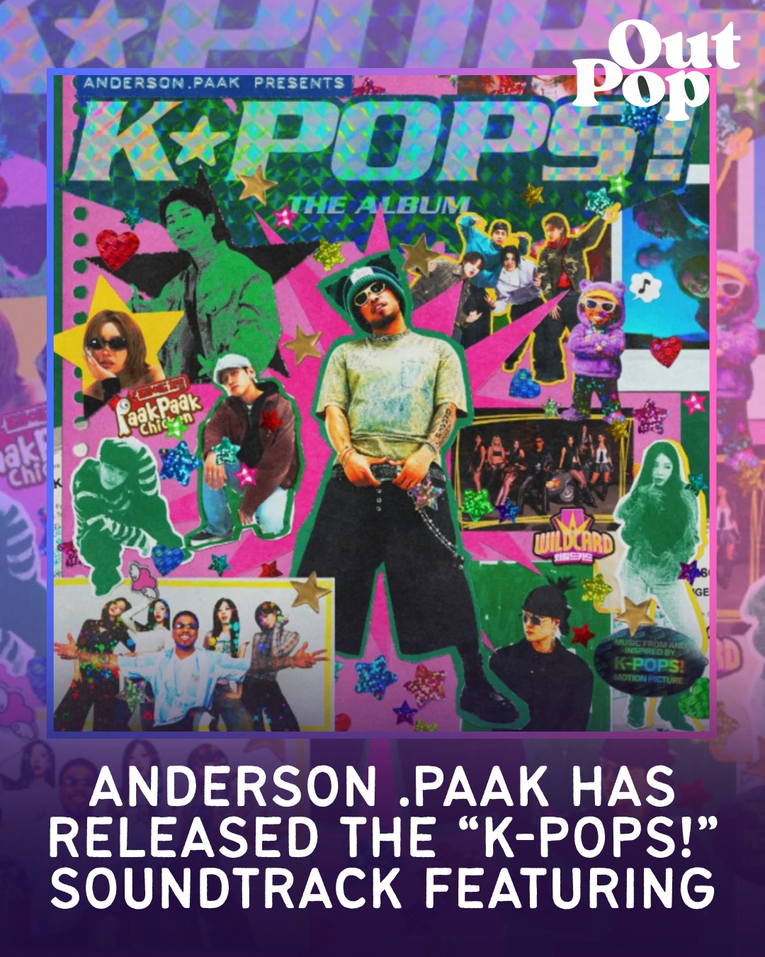 ANDERSON .PAAK has released the “K-POPS!” soundtrack featuring
