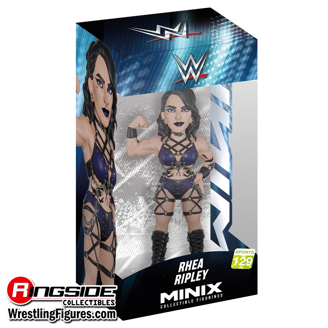💥 Rhea Ripley (WWE) Minix 4.5-Inch Vinyl Entertainment Figure