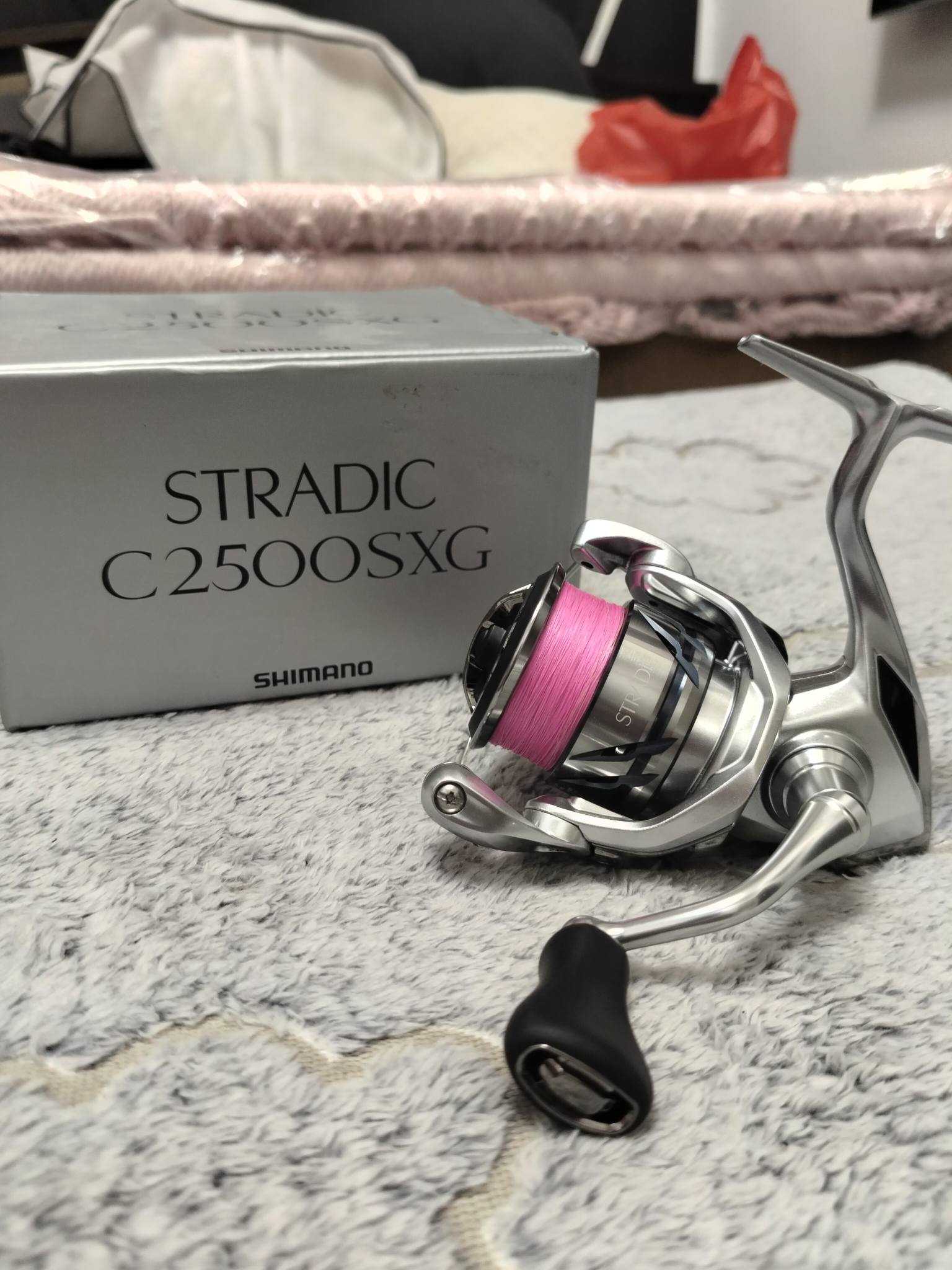 Brand new Shimano Stradic C2500SXG fishing reel for sale