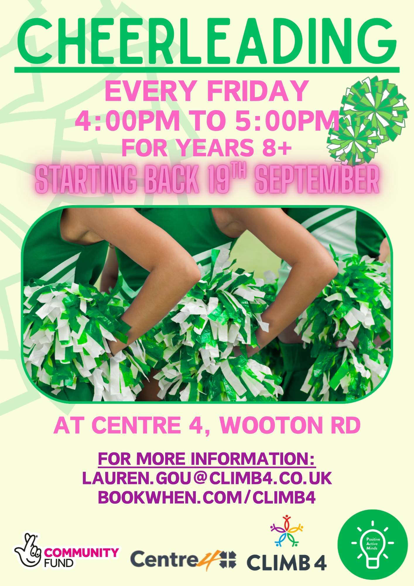 CLIMB 4 Limited - 📣 Important Update - Cheerleading 📣... | Facebook
