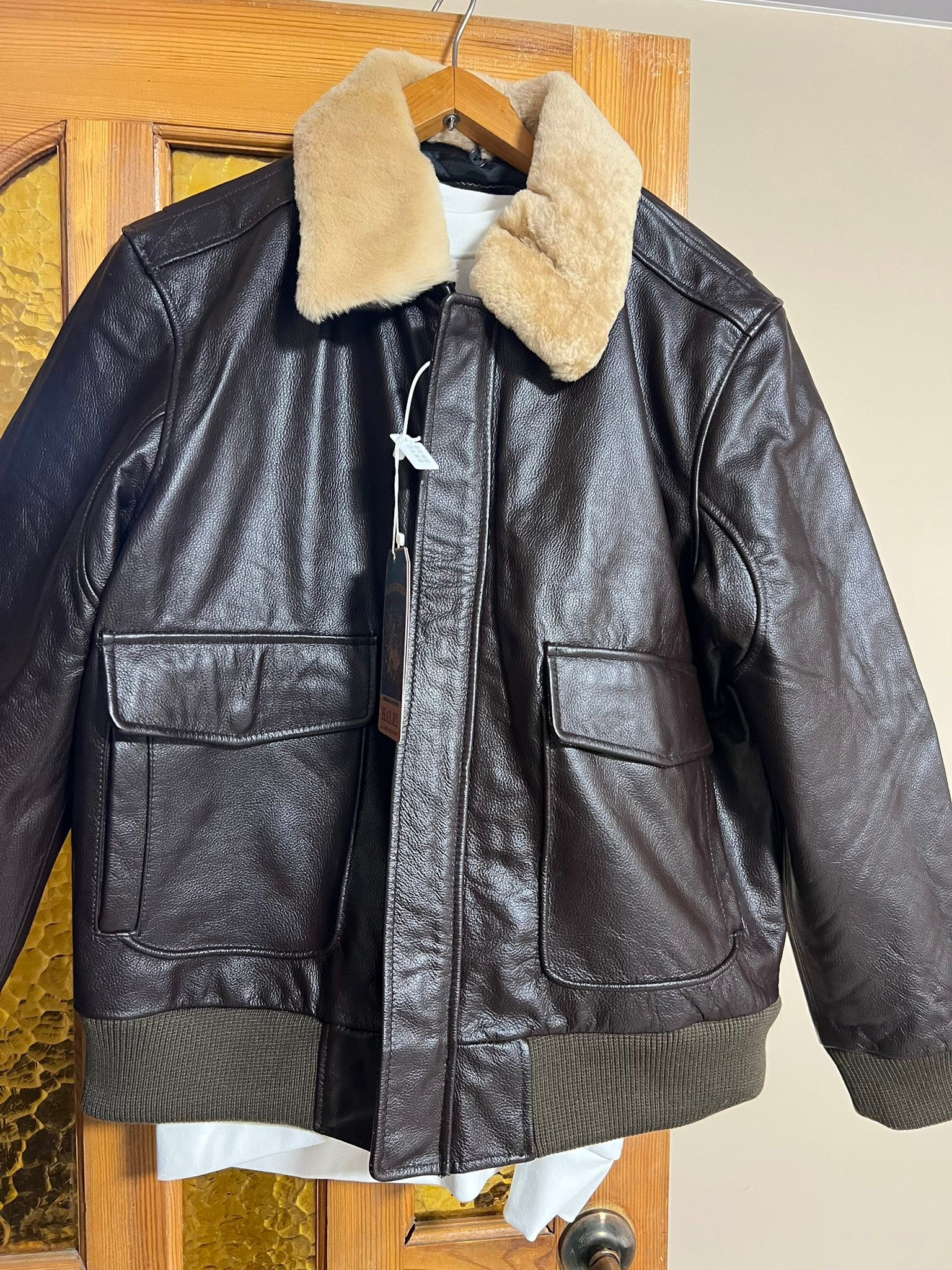 Halei leather vintage wear