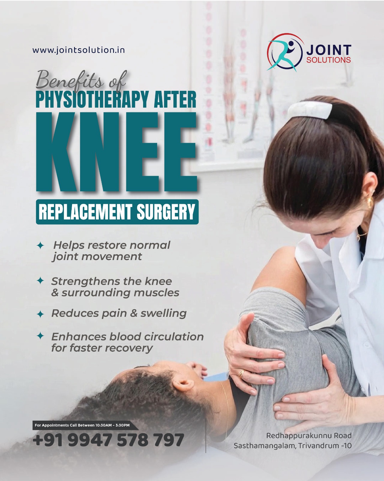Joint - 📌Benefits of Physiotherapy After Knee Replacement Surgery ...