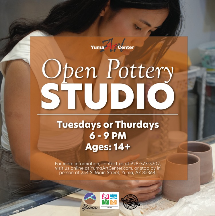 Yuma Art Center - 🏺 New Pottery Class Alert! 🎨 Throw,... | Facebook