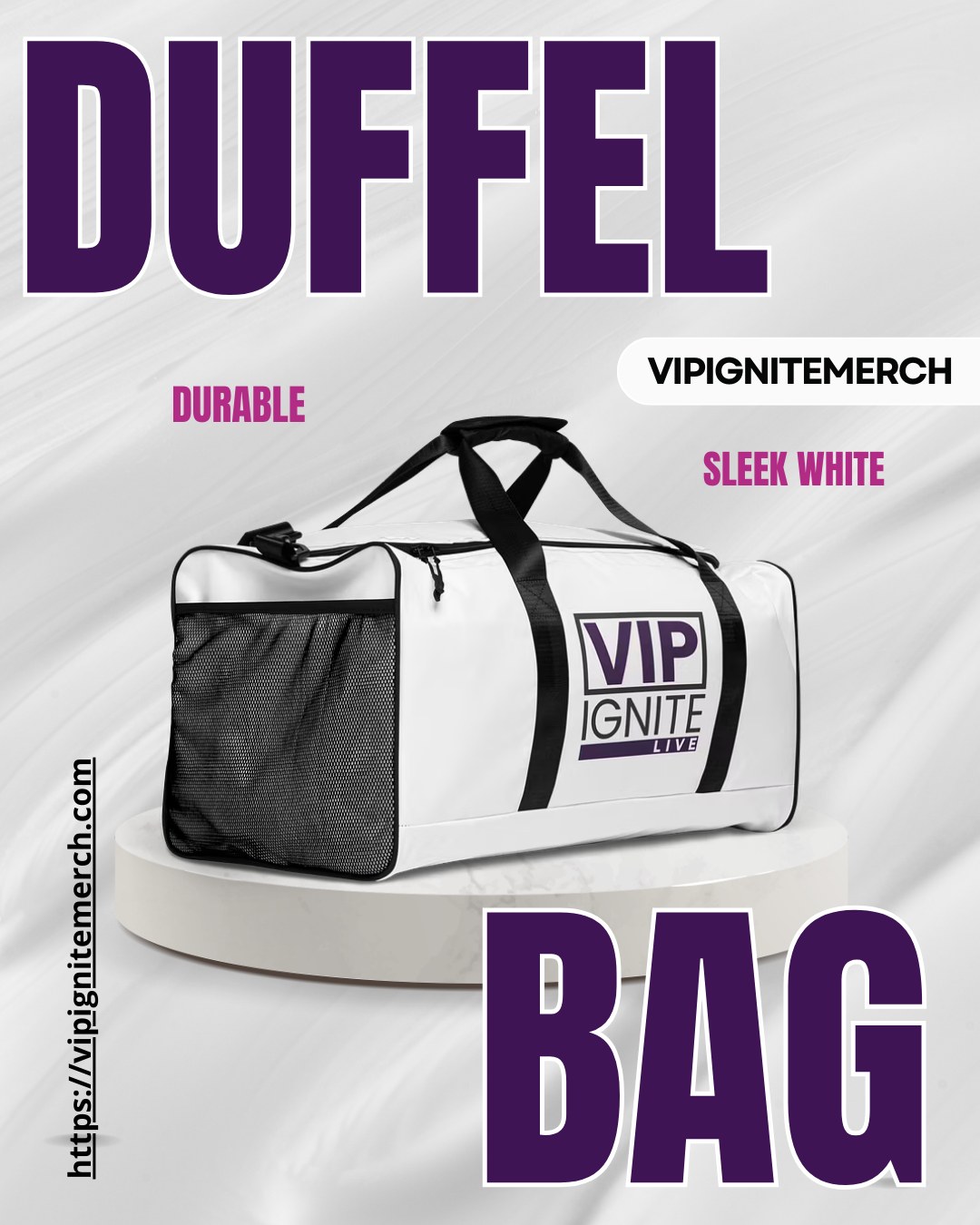 VIP Ignite Live - The VIP Ignite Swag Duffel Bag is your... | Facebook