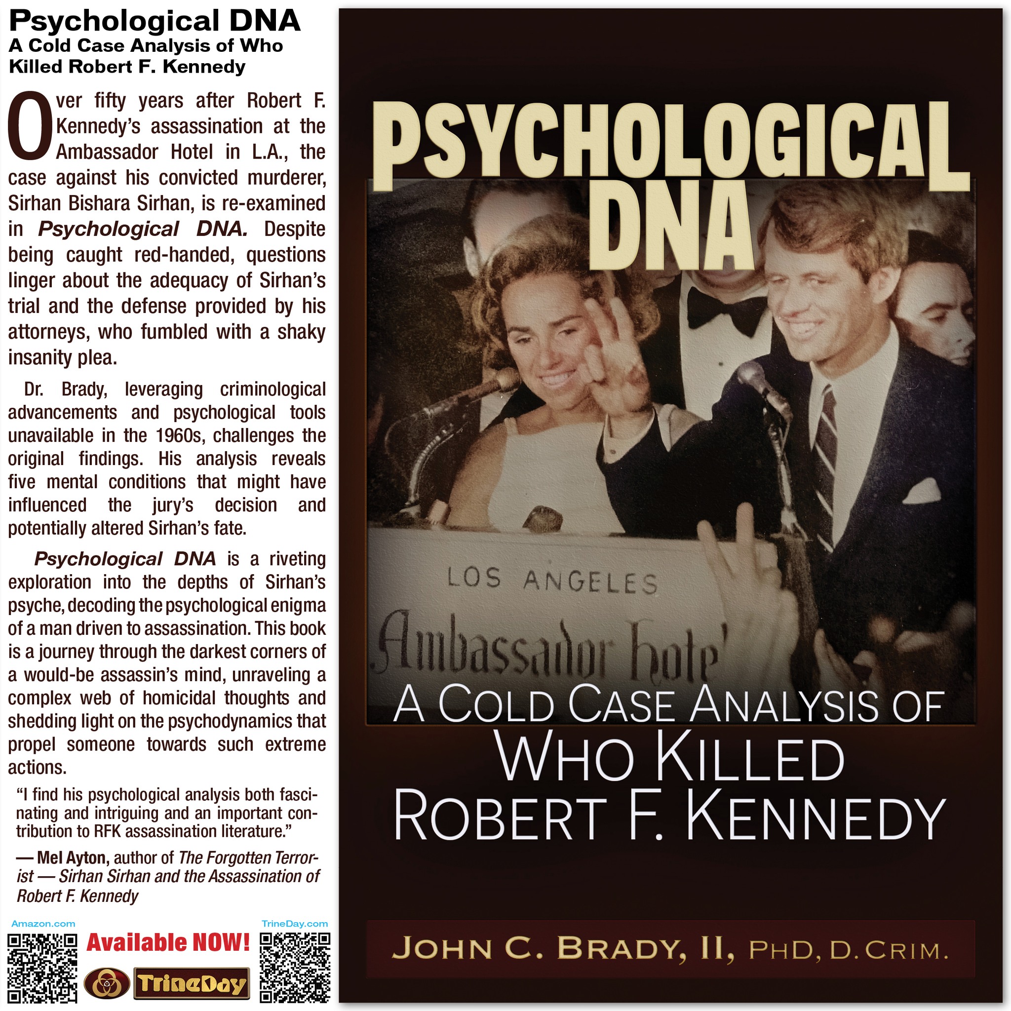 TrineDay - Psychological DNA: A Cold Case Analysis of Who Killed Robert ...