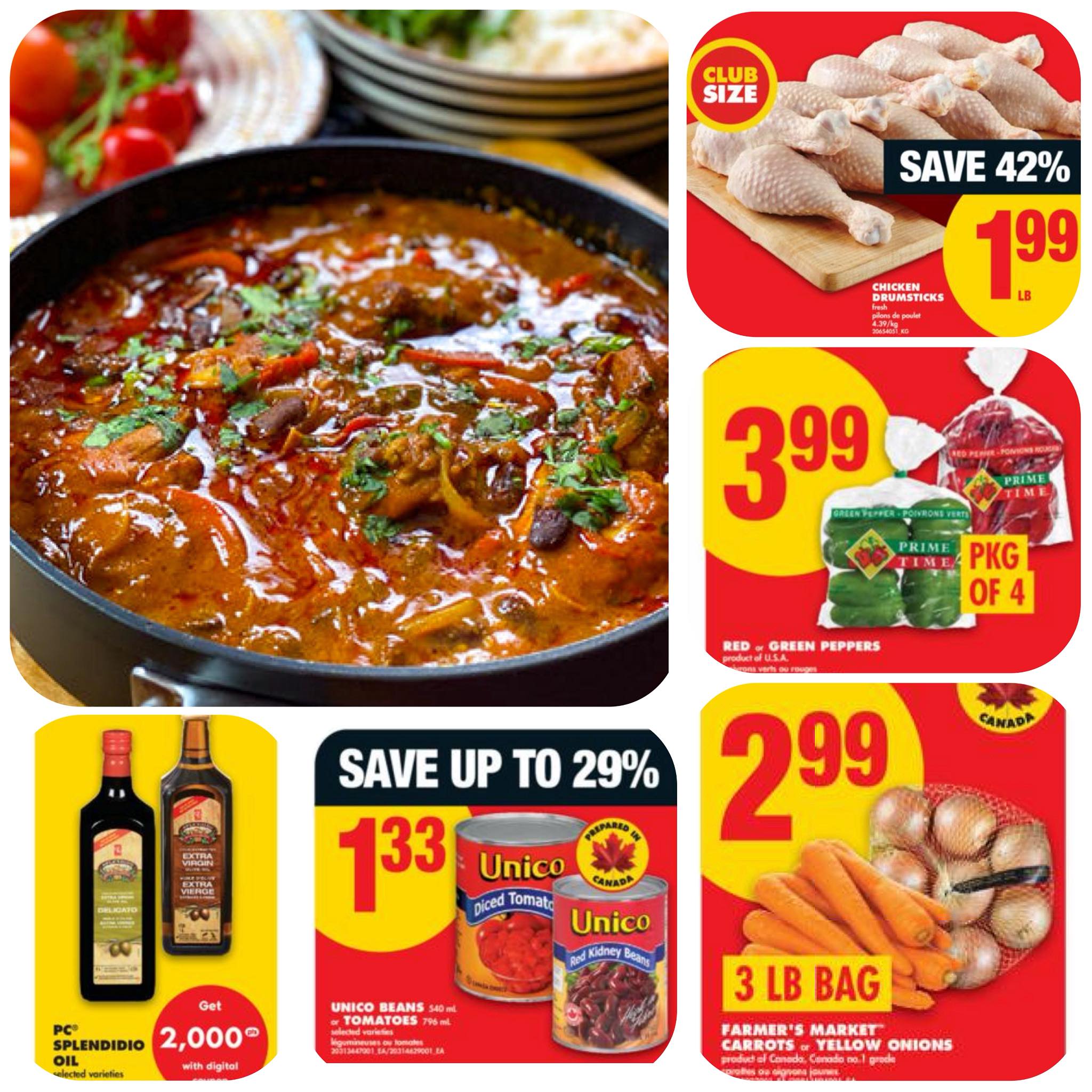 Tom - WEEKLY FLYER BUDGET FRIENDLY MEAL CHICKEN STEW WITH RED KIDNEY ...