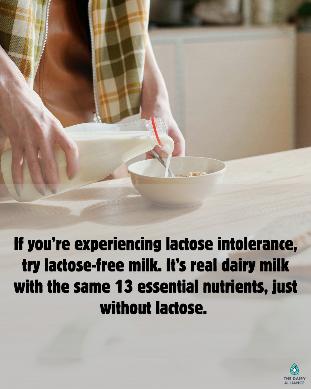 The Dairy - Lactose-free milk IS real milk. The same 13 essential ...