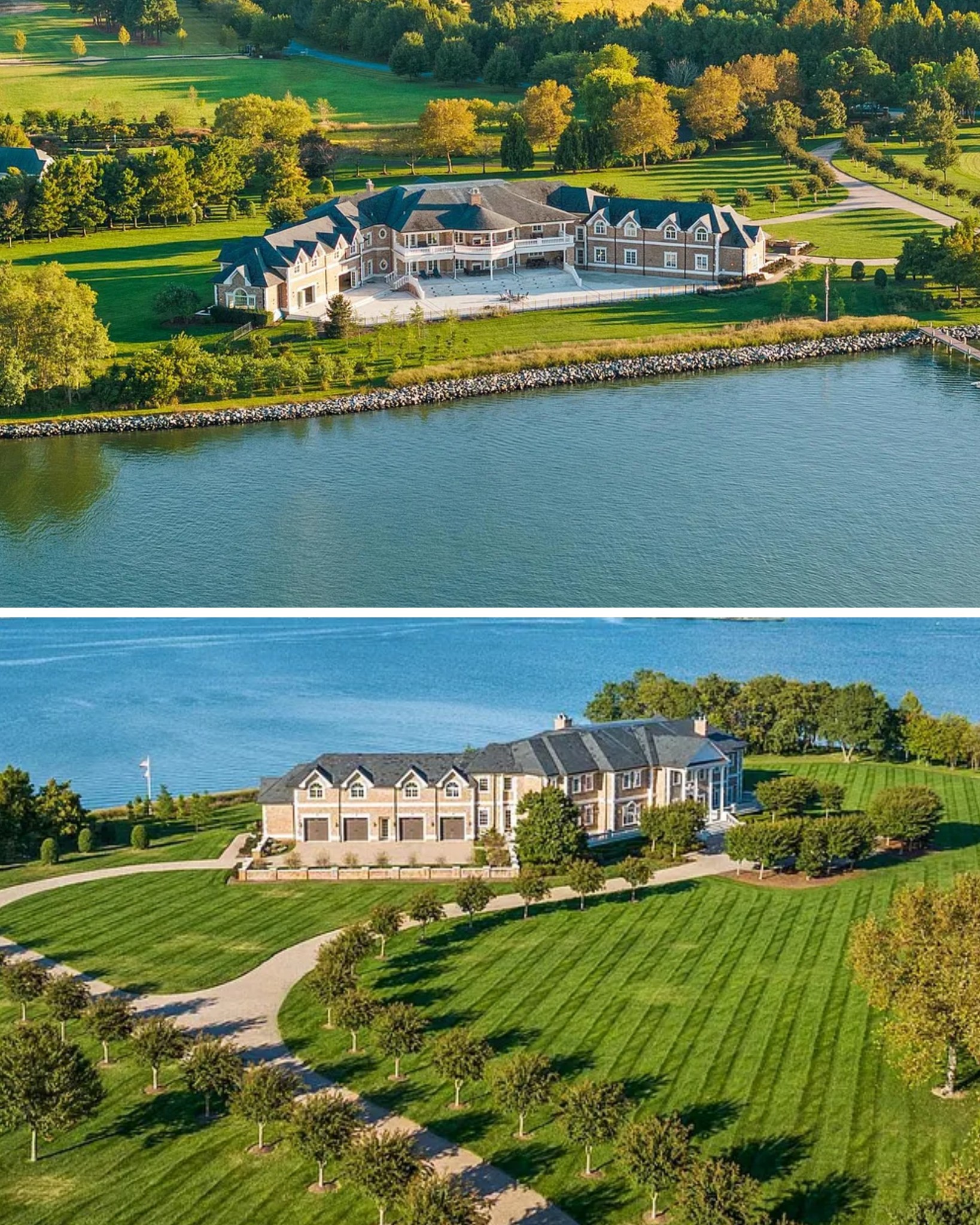Luxury - Extraordinary 6.8-Acre Waterfront Estate on Morgans Point Asks ...