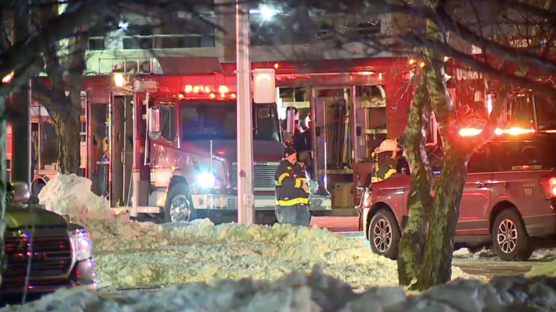 WXYZ-TV - A person has been rescued after being trapped in a parking ...